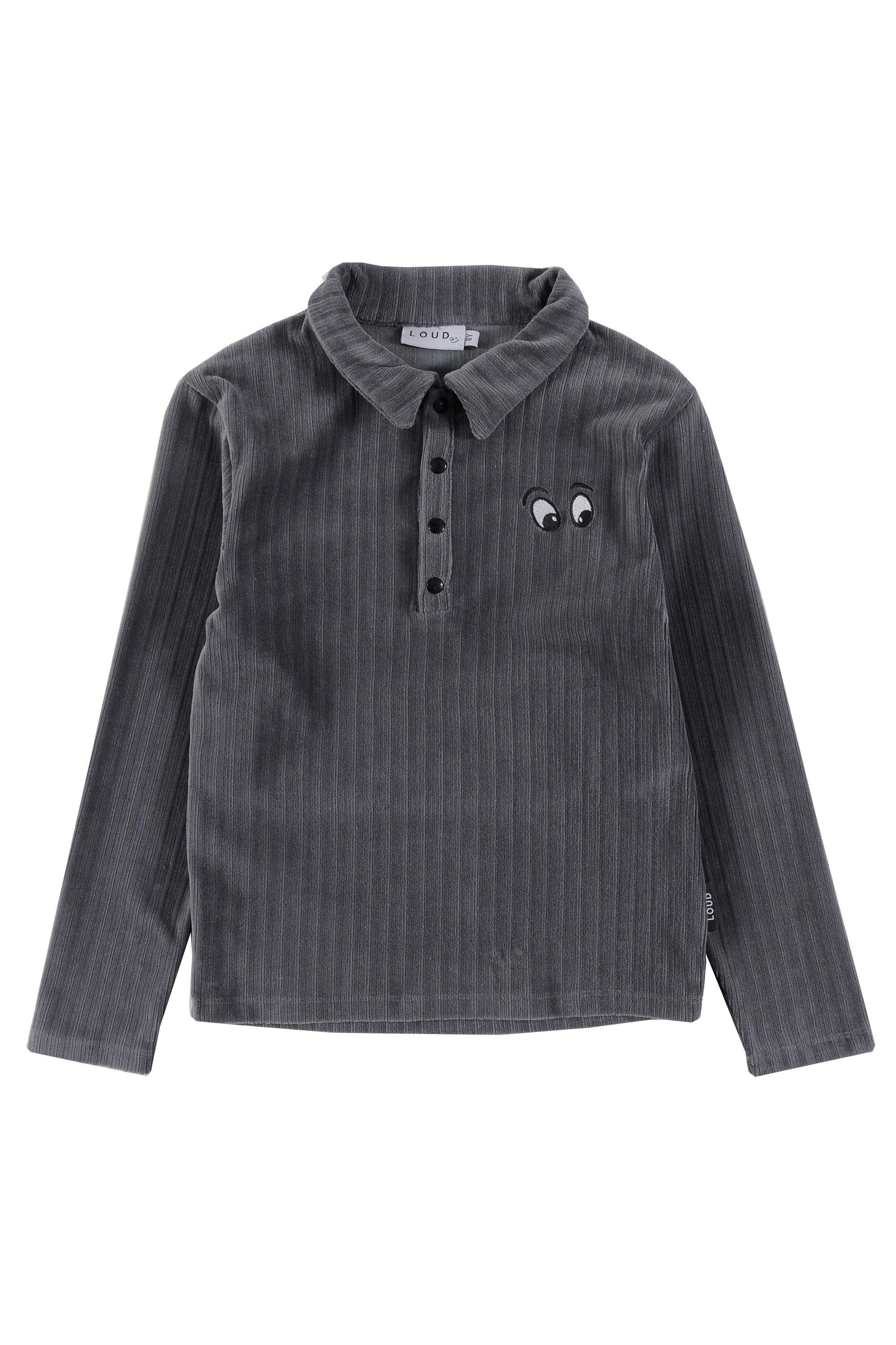 Loud Apparel Asphalt Velour Goodbye Polo