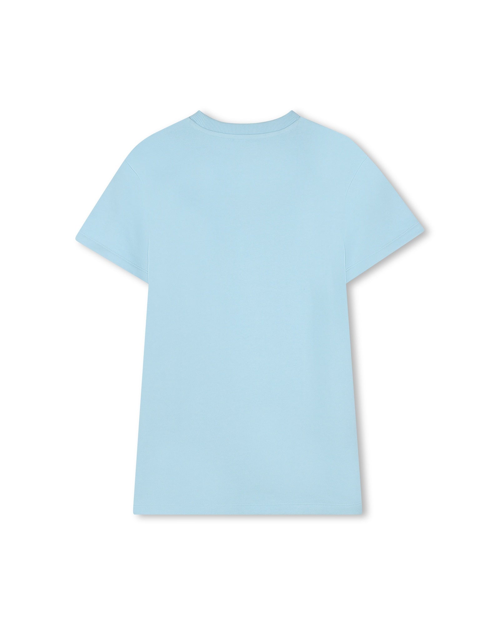 Little Marc Jacobs Pale Blue Cotton French Terry Dress