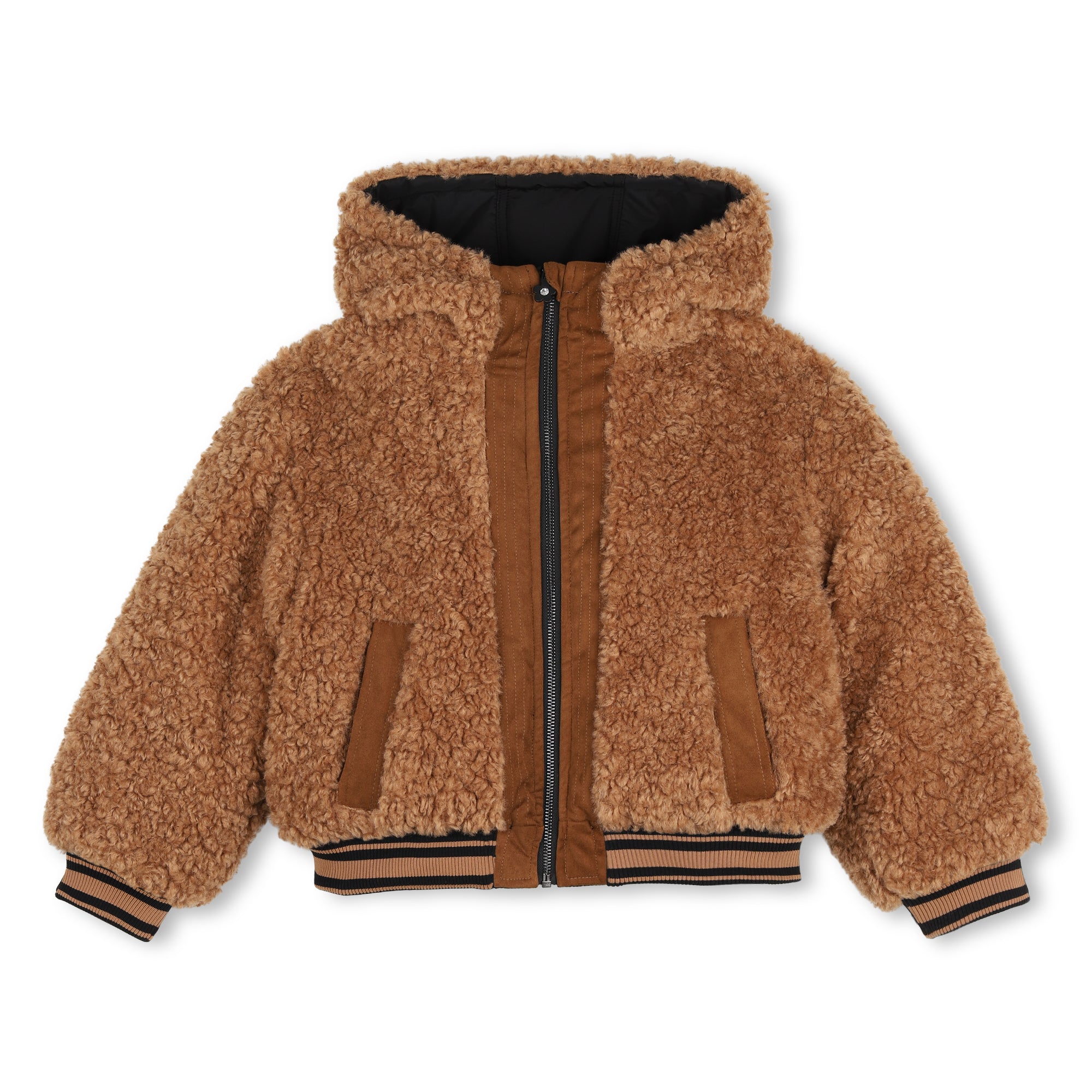 Little Marc Jacobs Girls Sand Coat