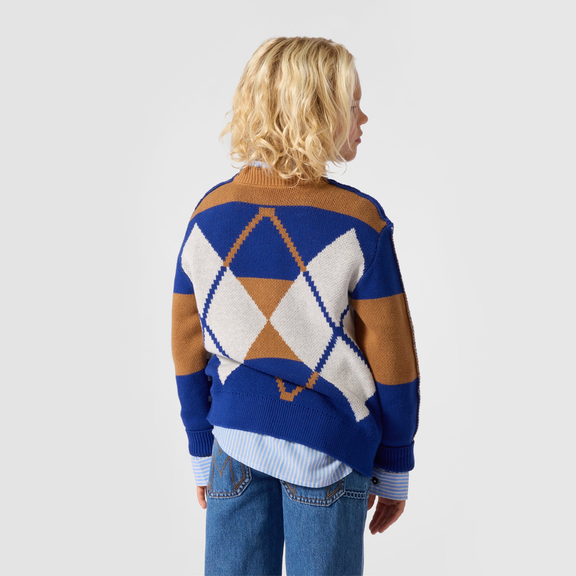 Little Marc Jacobs Boys Navy Pullover