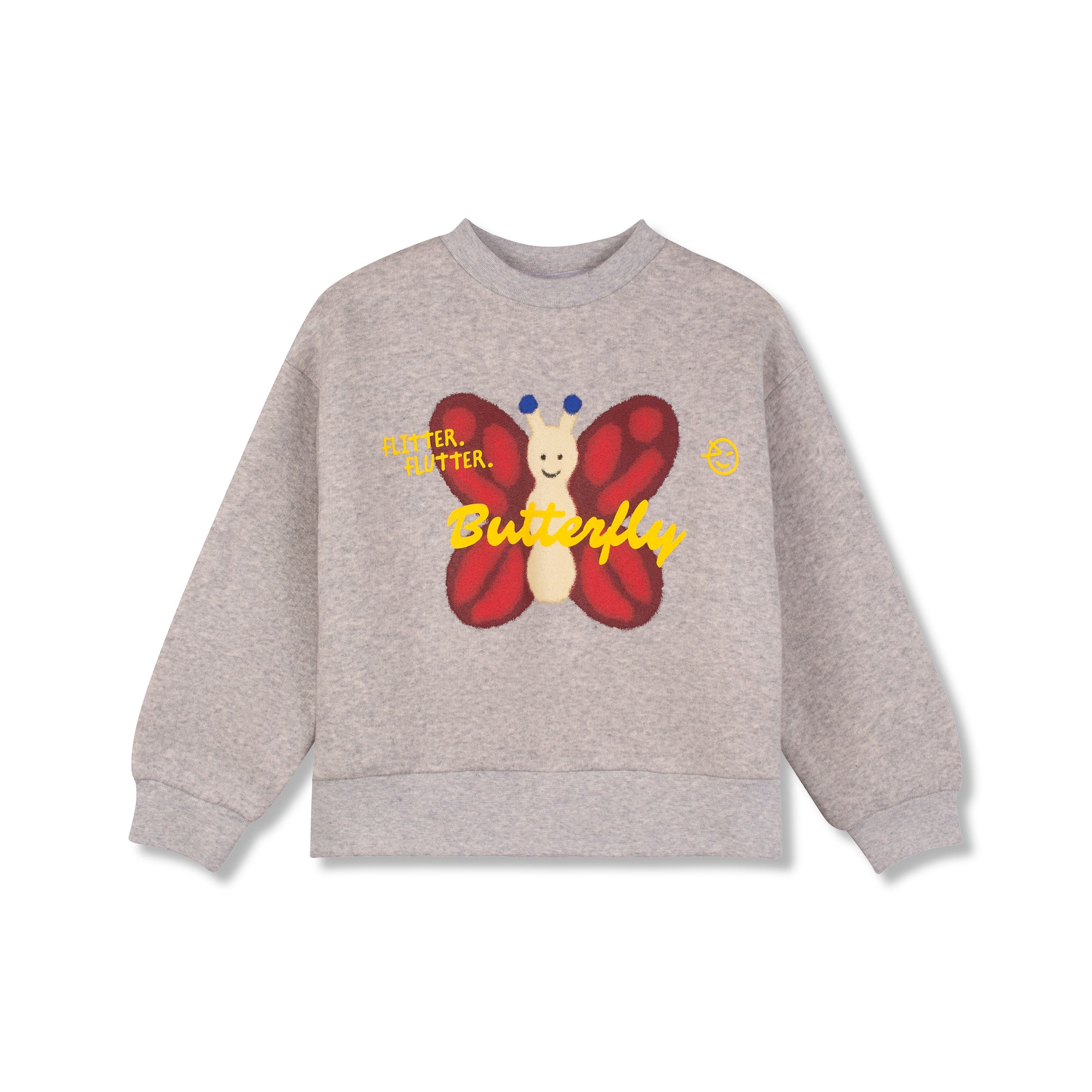 Wynken Grey Melange Bon Bon Sweat