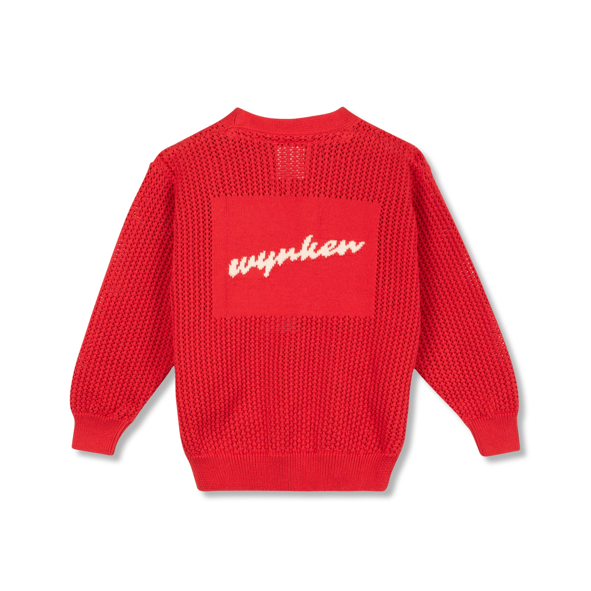 Wynken Red Airy Cardigan
