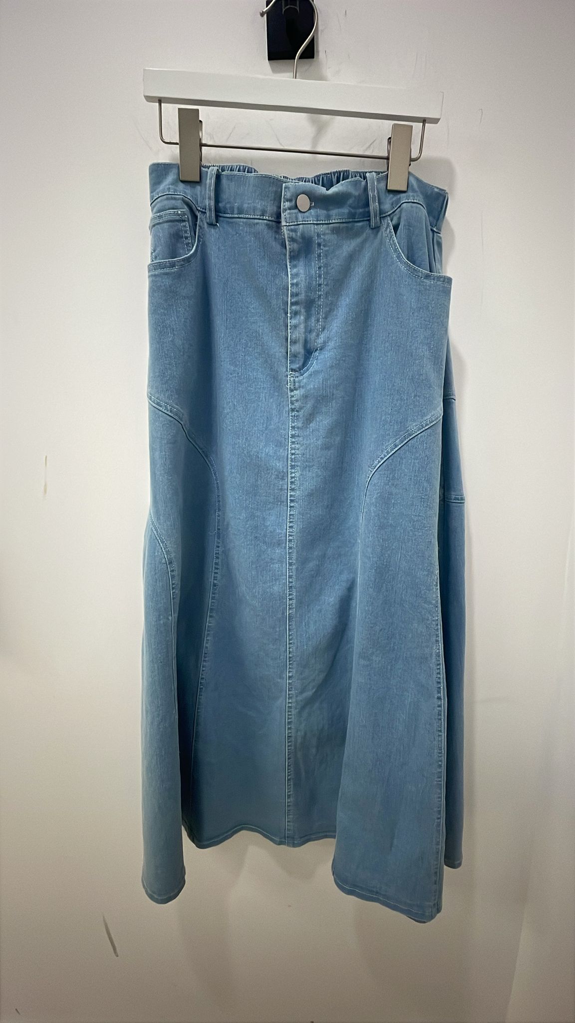 Thread Apparel Blue Denim Skirt