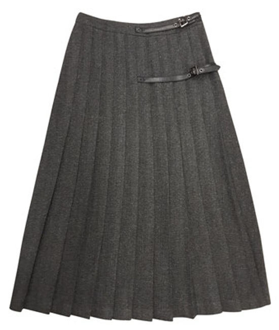 Gem Pleated Skirt
