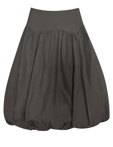 Gem Bubble Hem Skirt