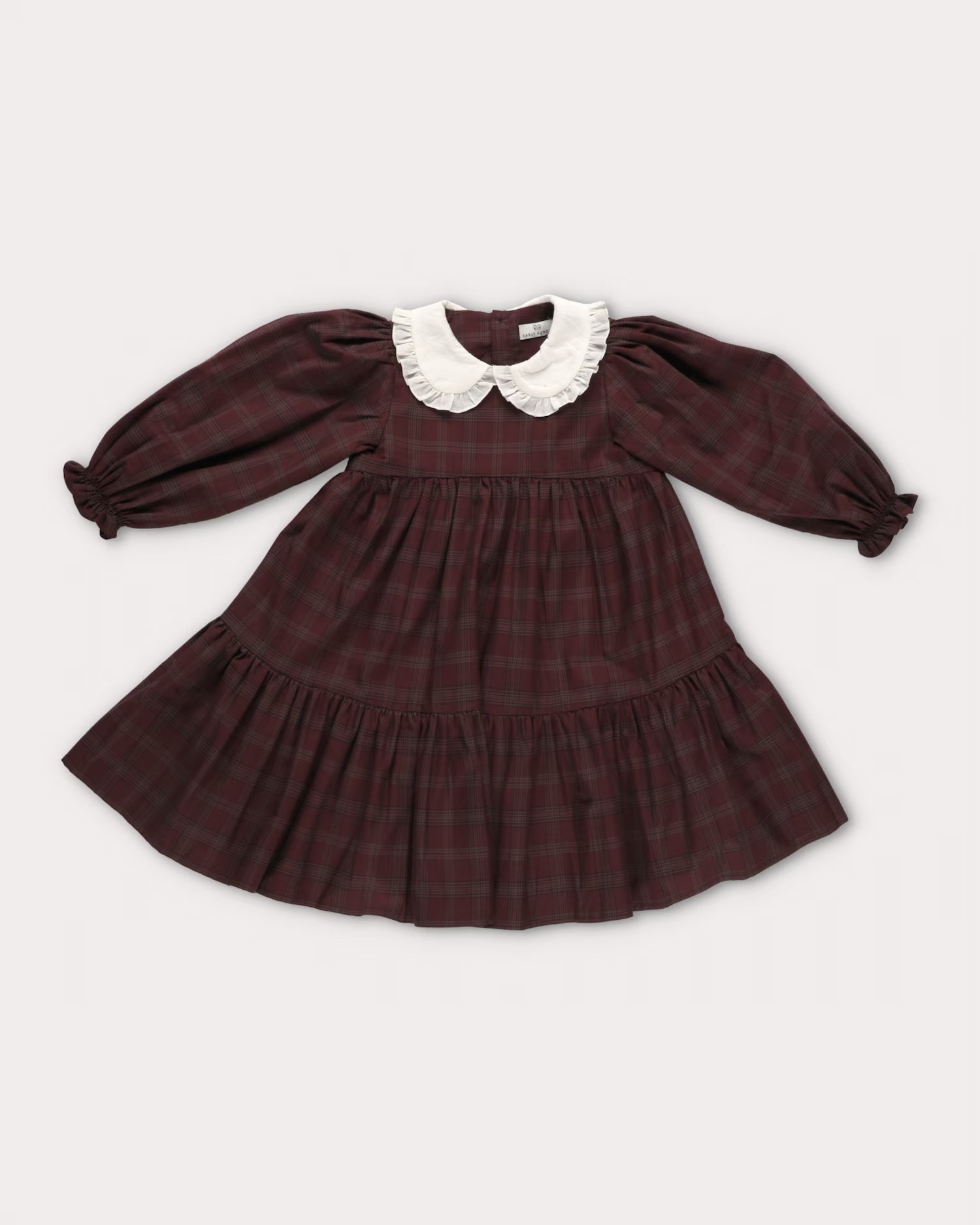 Early Sunday Girls Plum Marguerite Dress