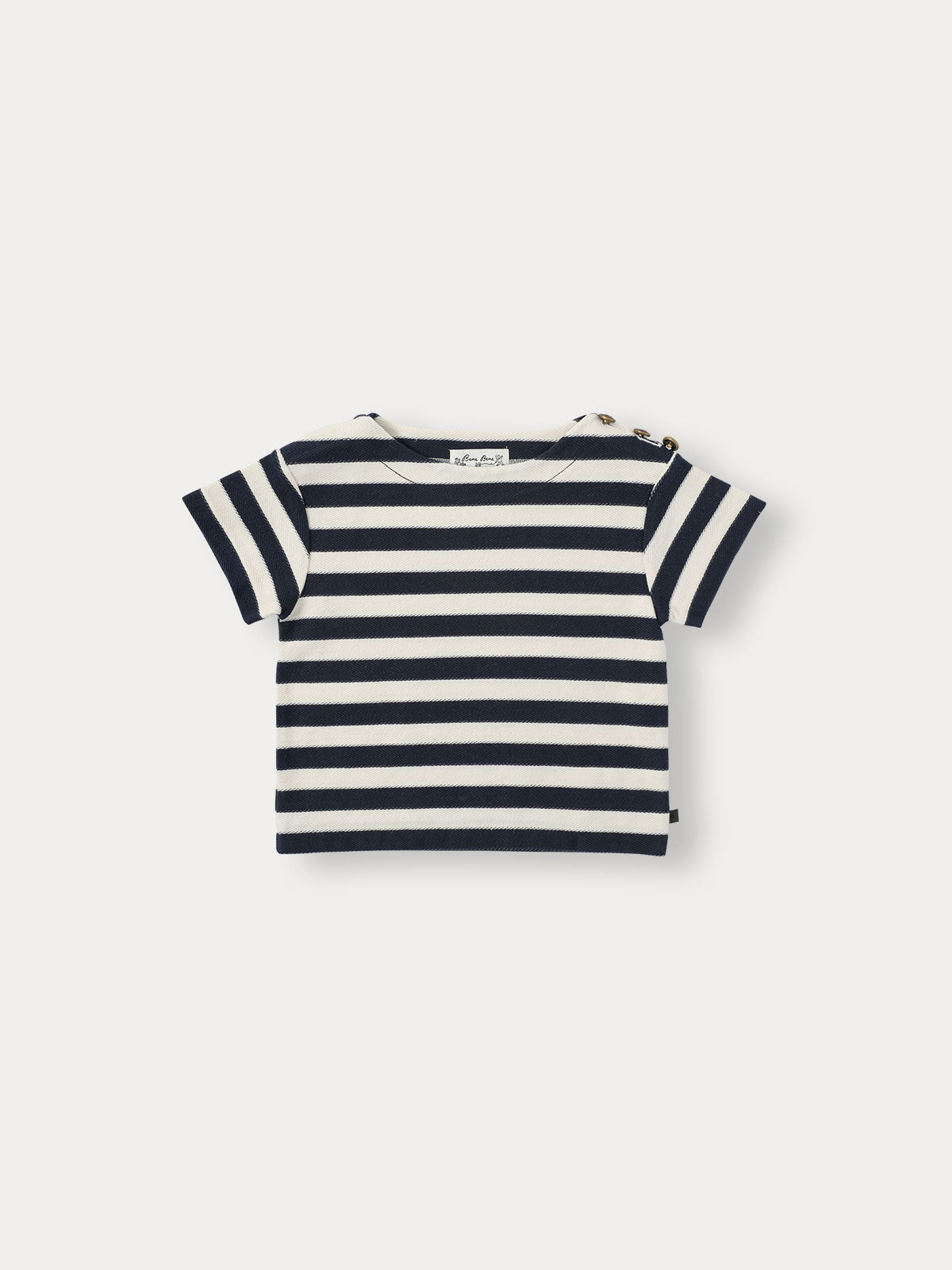 Bene Bene Marine Button T-Shirt