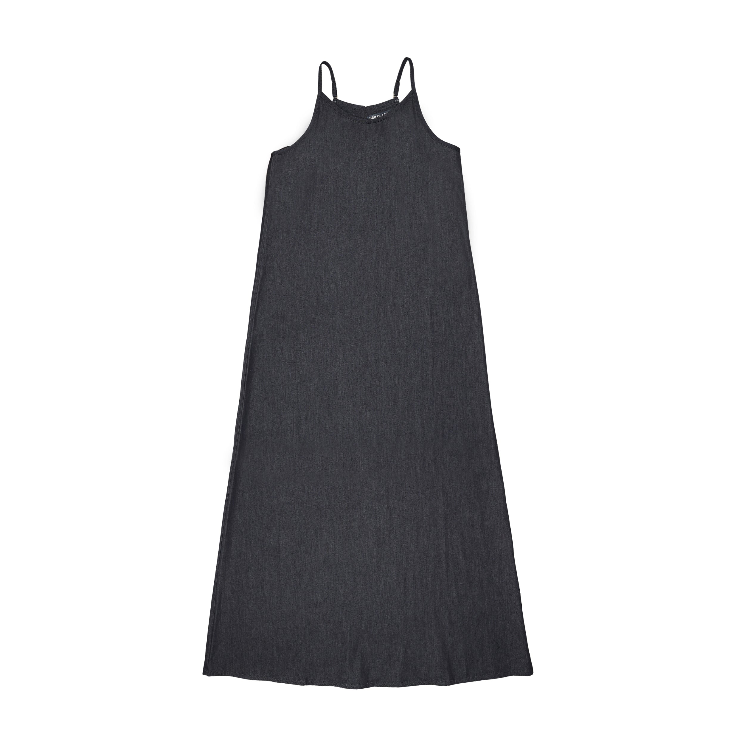 Urban Edge Blue Denim Slip Dress