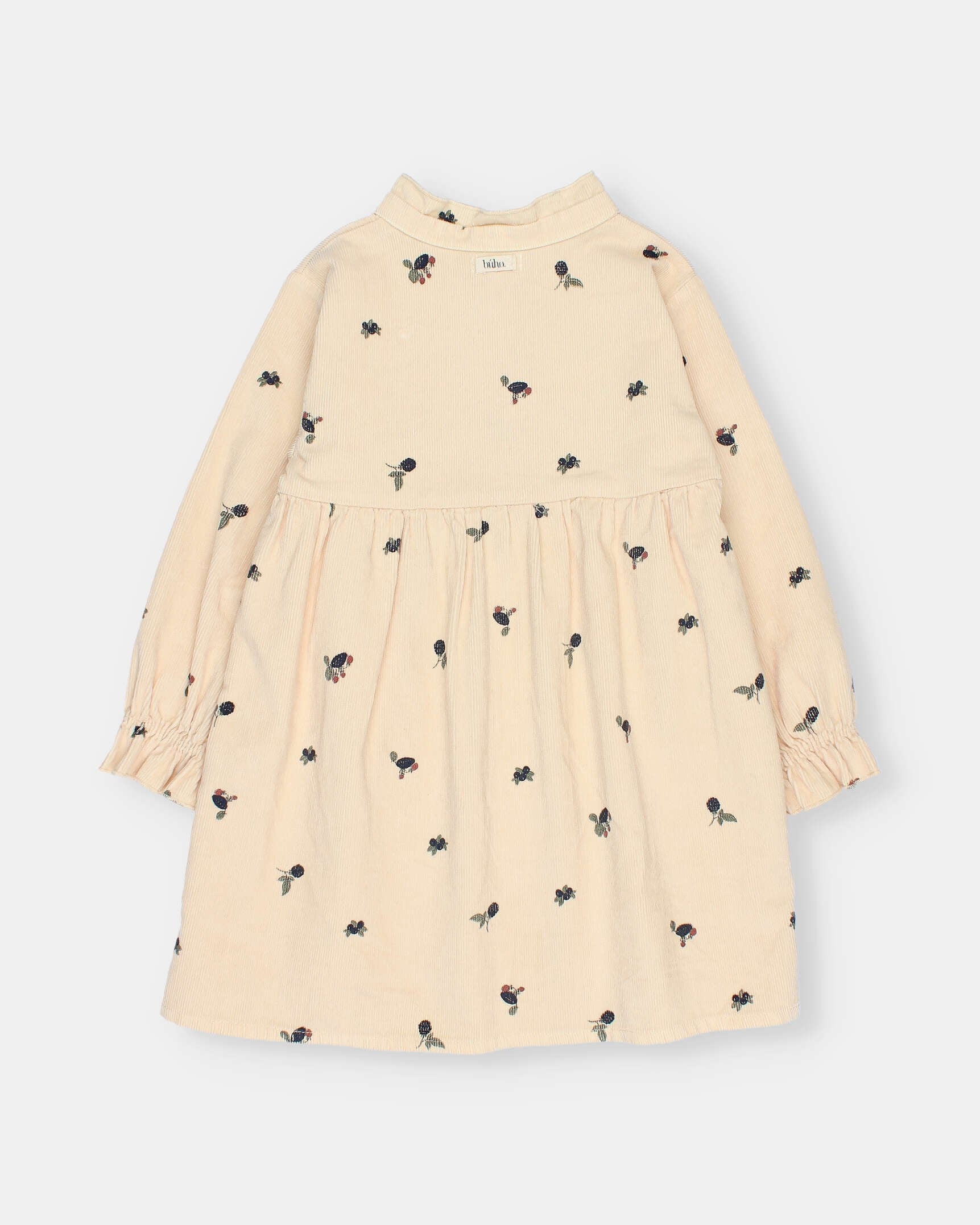 Buho Pale Pink Printed Collared Dress
