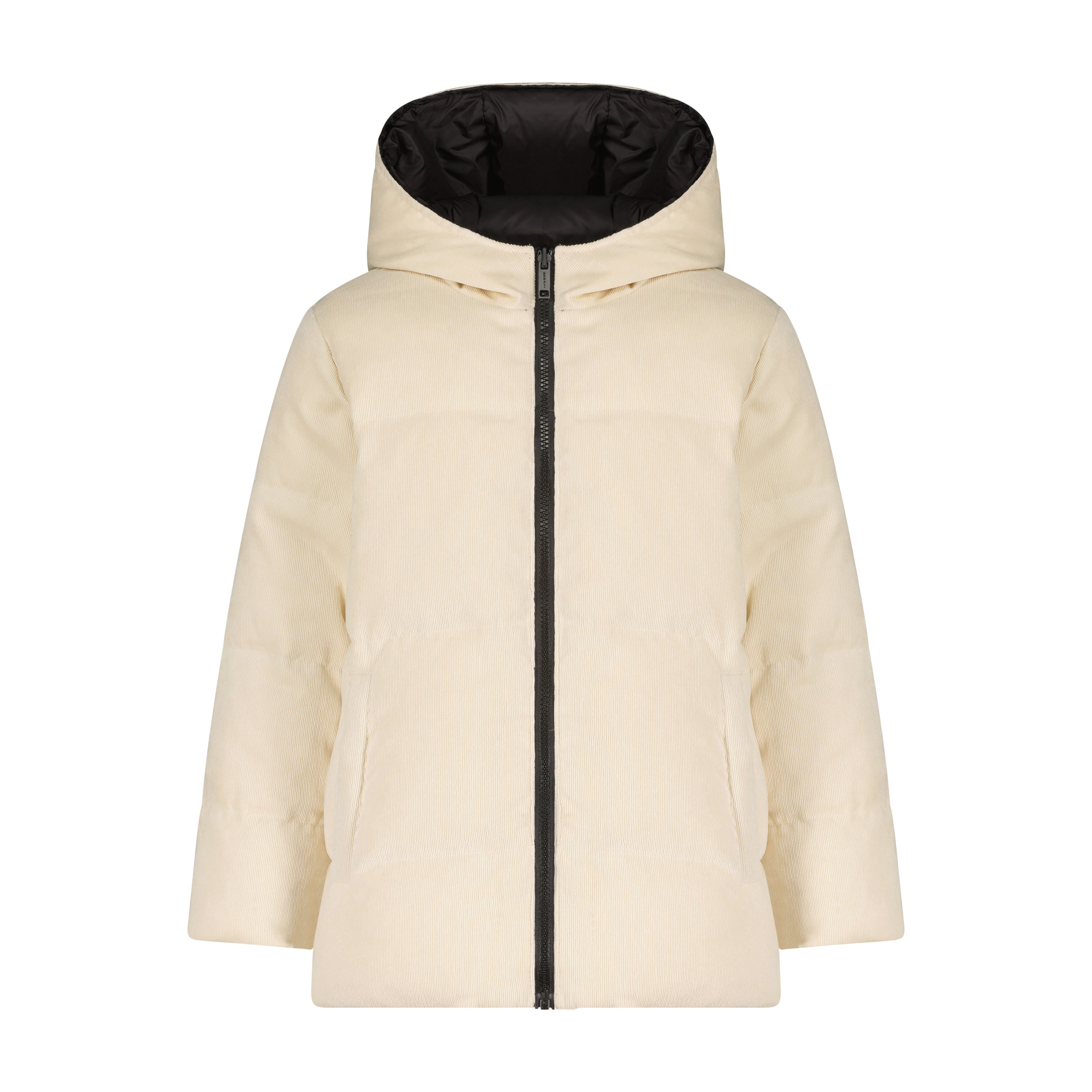 Denali Black and Cream Reversible Coat