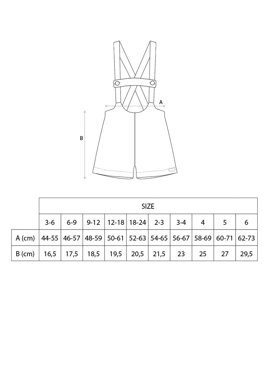 Popelin Taupe Pants with Straps