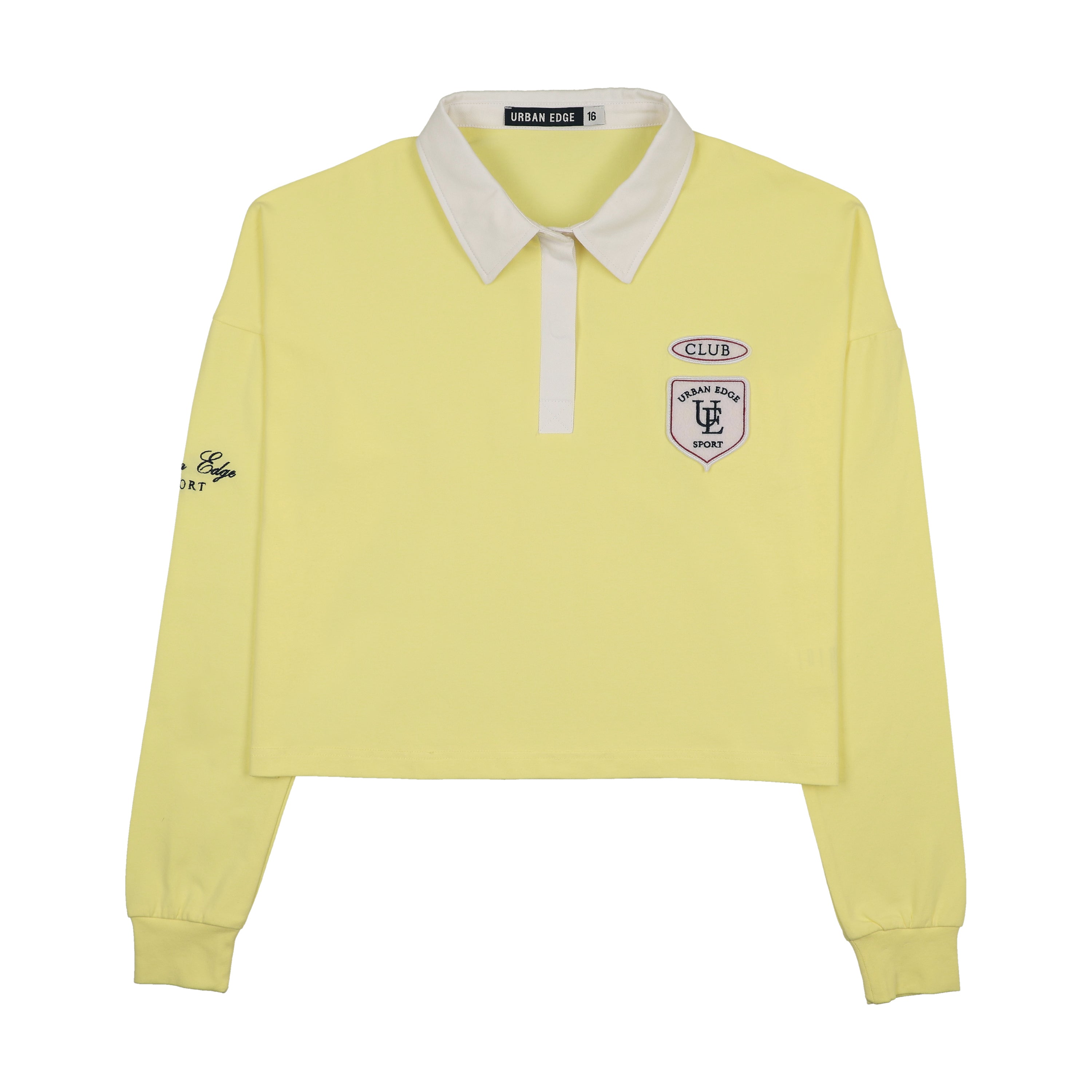 Urban Edge Yellow Rugby Tee