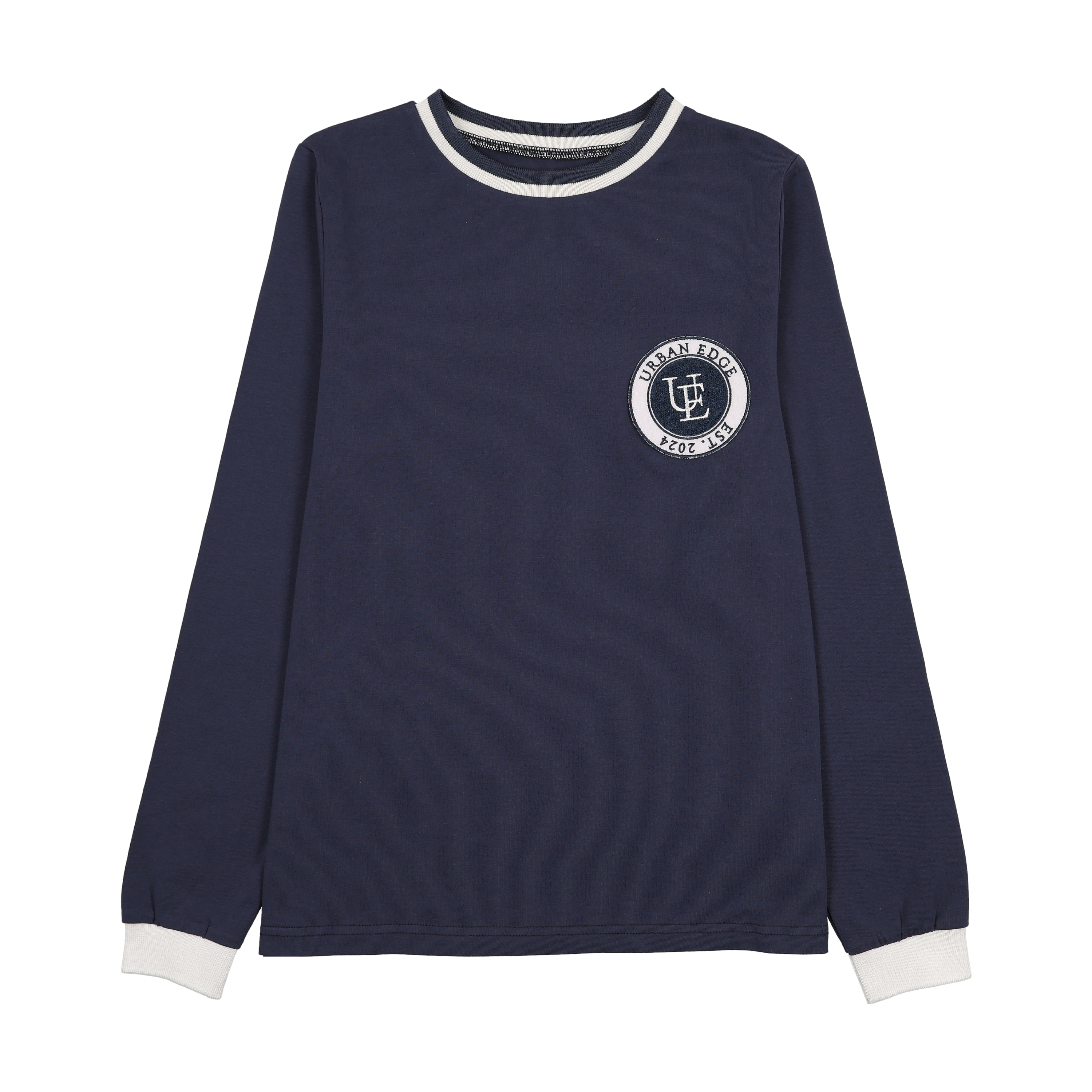 Urban Edge Navy Logo Tee