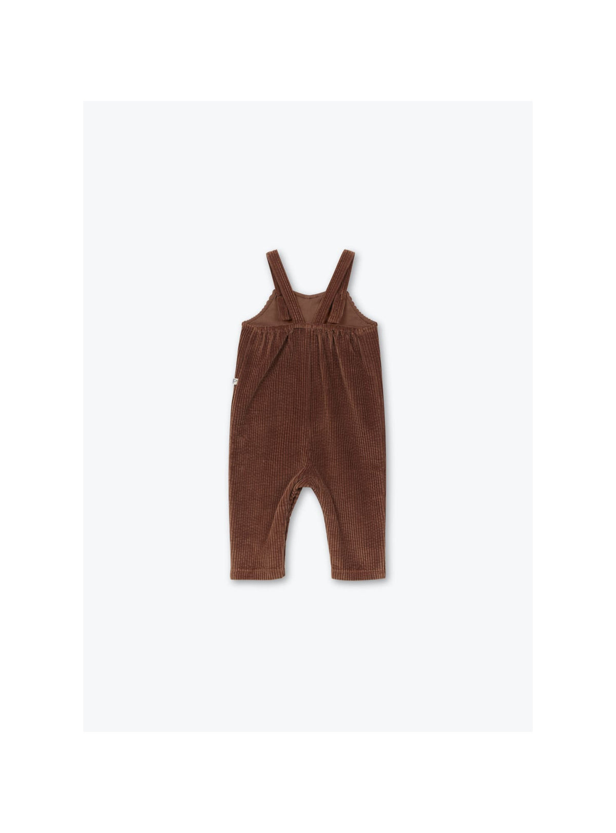 Arsene Baby Brown Corduroy Overalls