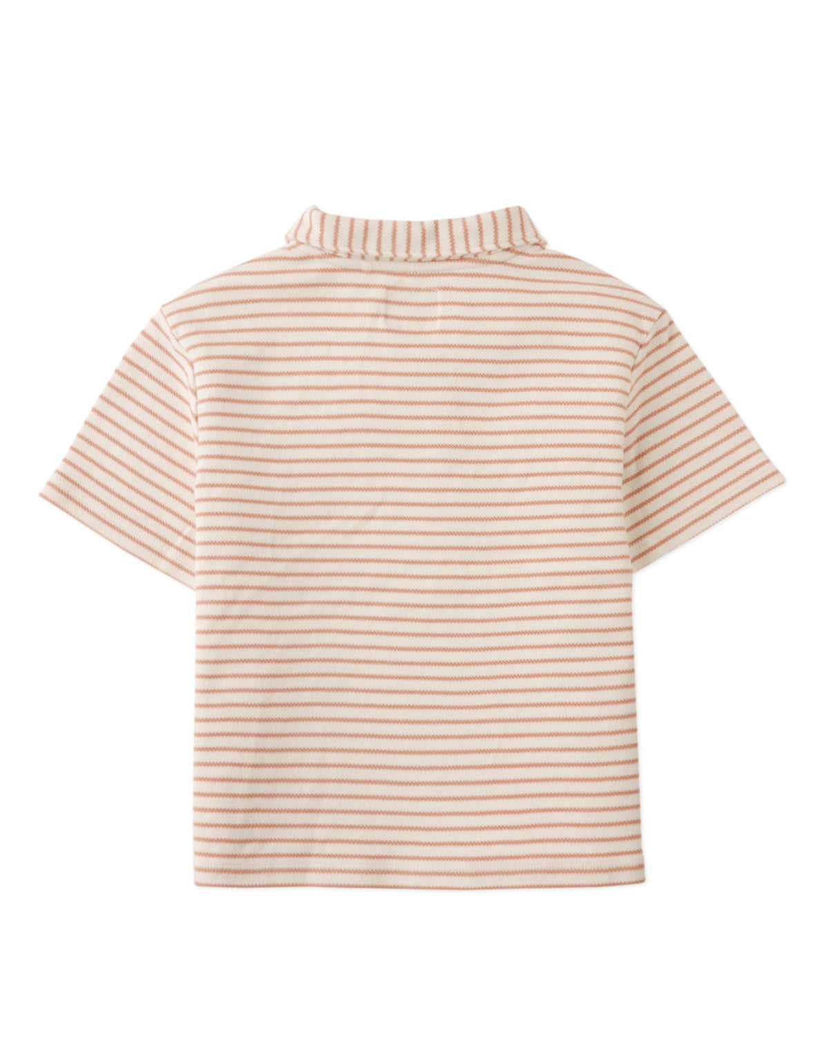 Gingersnaps Bruno Zigzag stripe Twill Jersey Polo