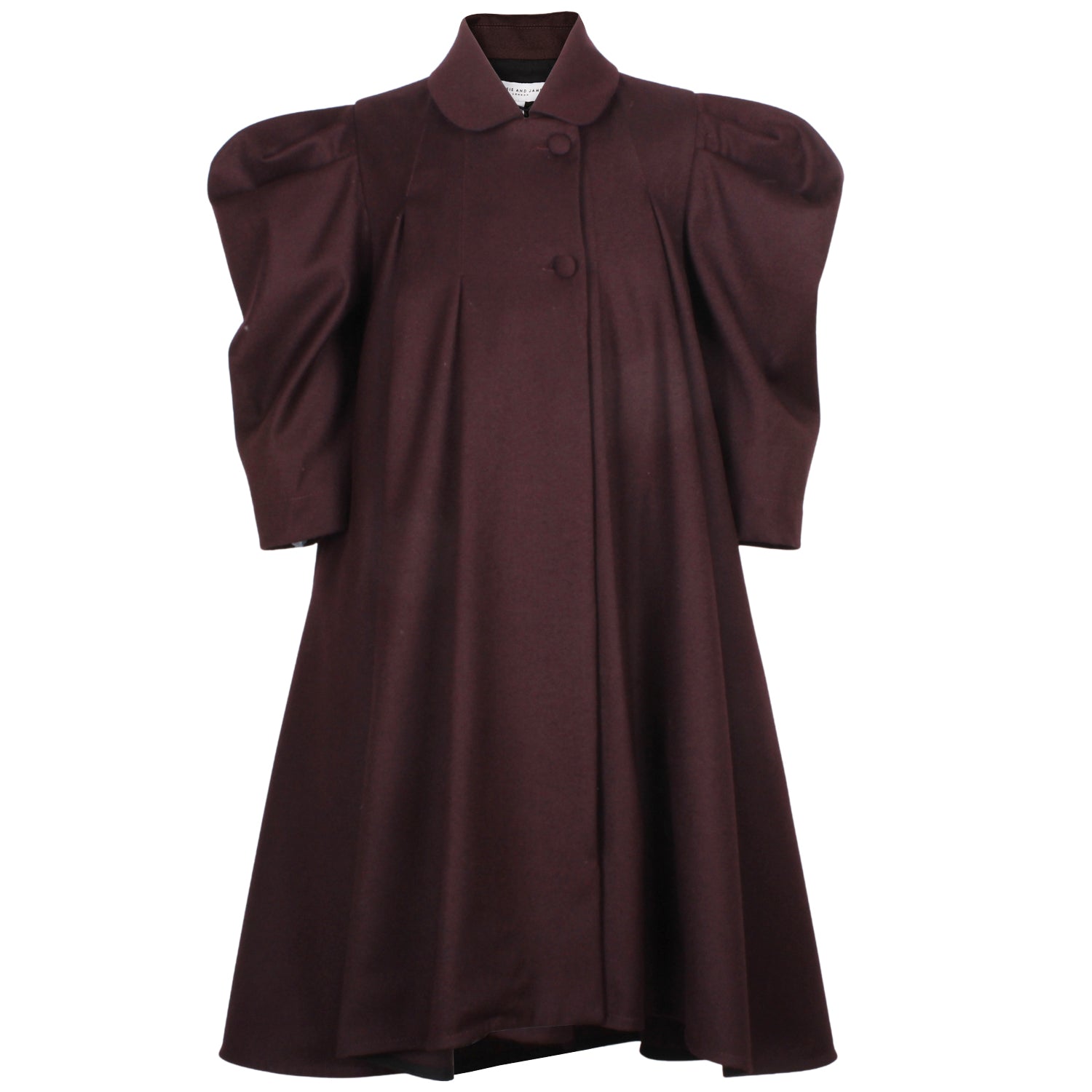 Jessie &amp; James Burgundy Wavy Dress