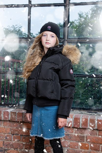 Ellabee Girls Emma Shearling Bomber Coat