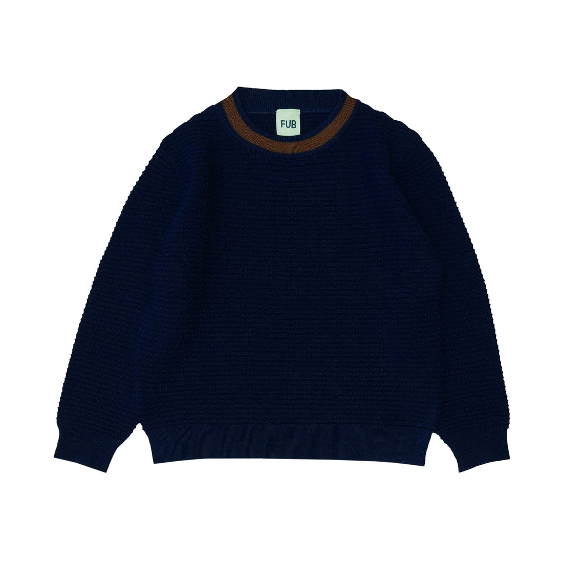 Fub Royal Blue Structure Sweater