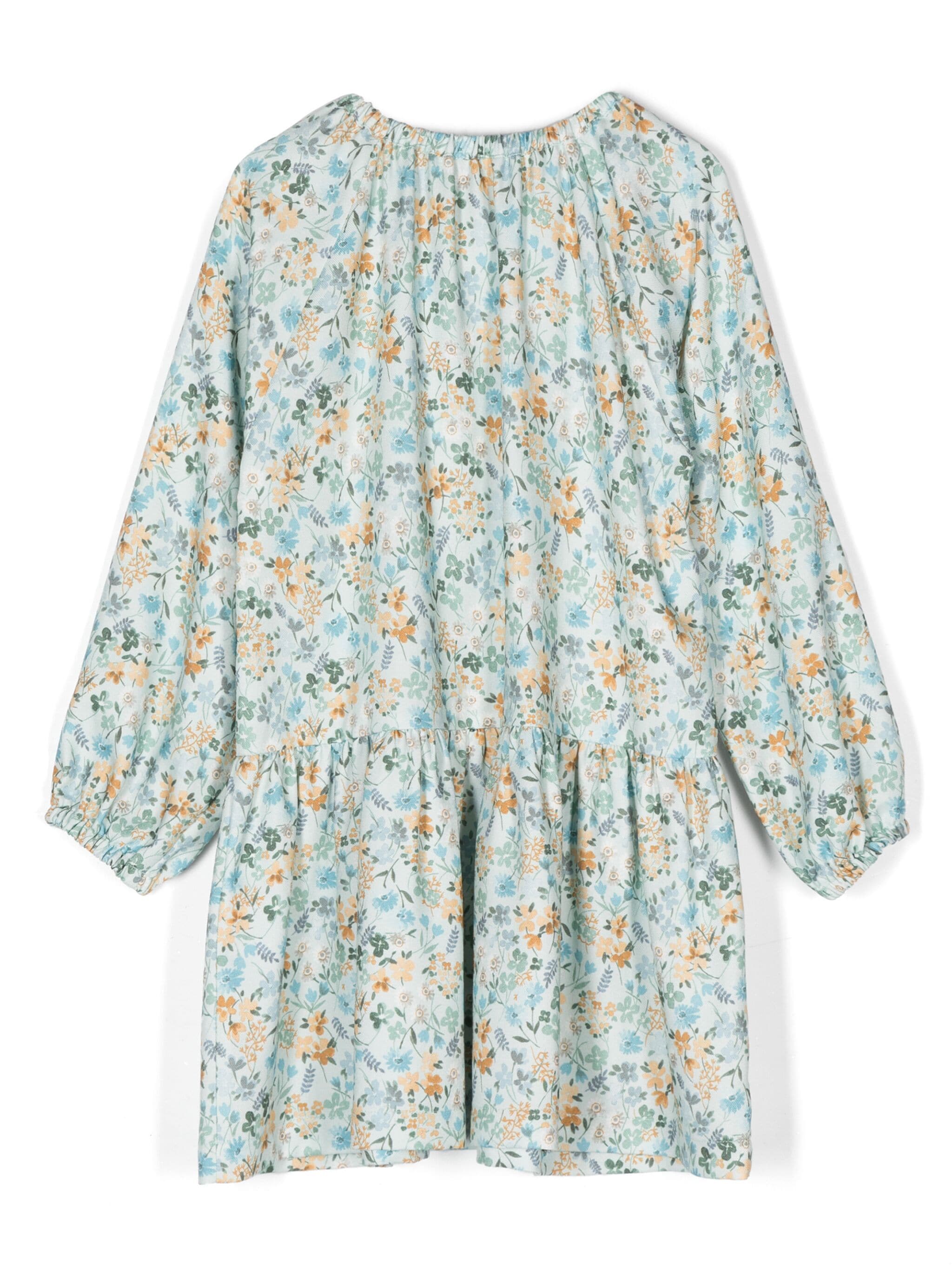 Il Gufo Blue Floral Dress