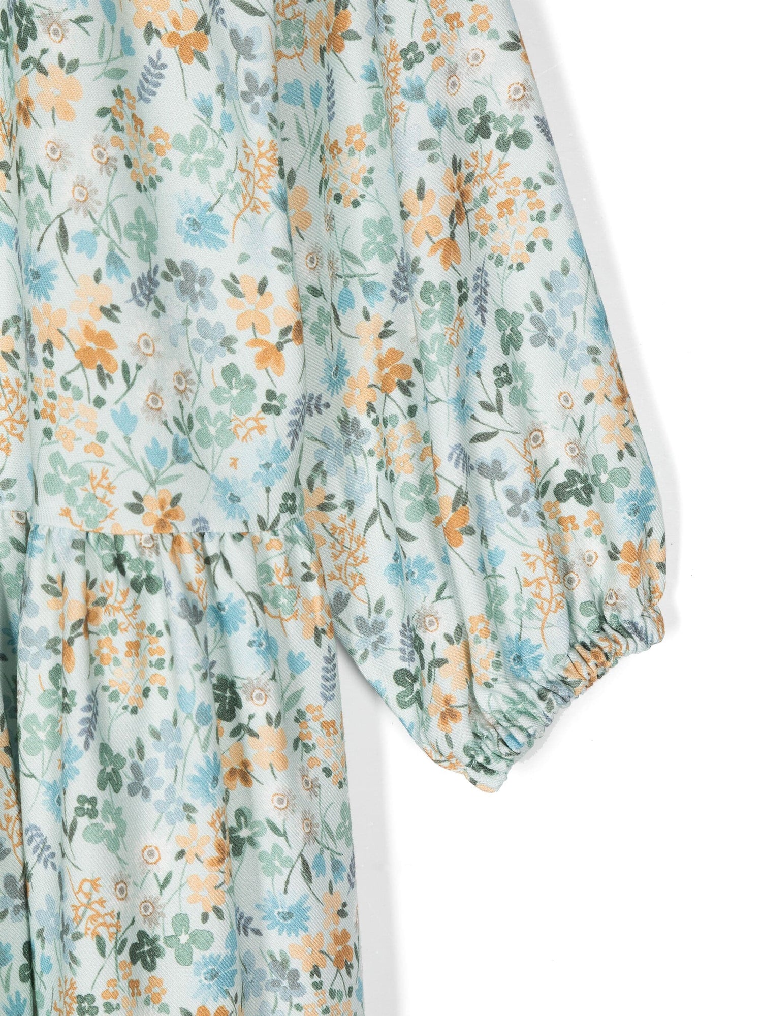 Il Gufo Blue Floral Dress