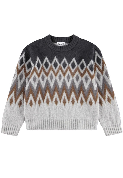 Molo Boys Baes Nordic Nordic Stone Sweater