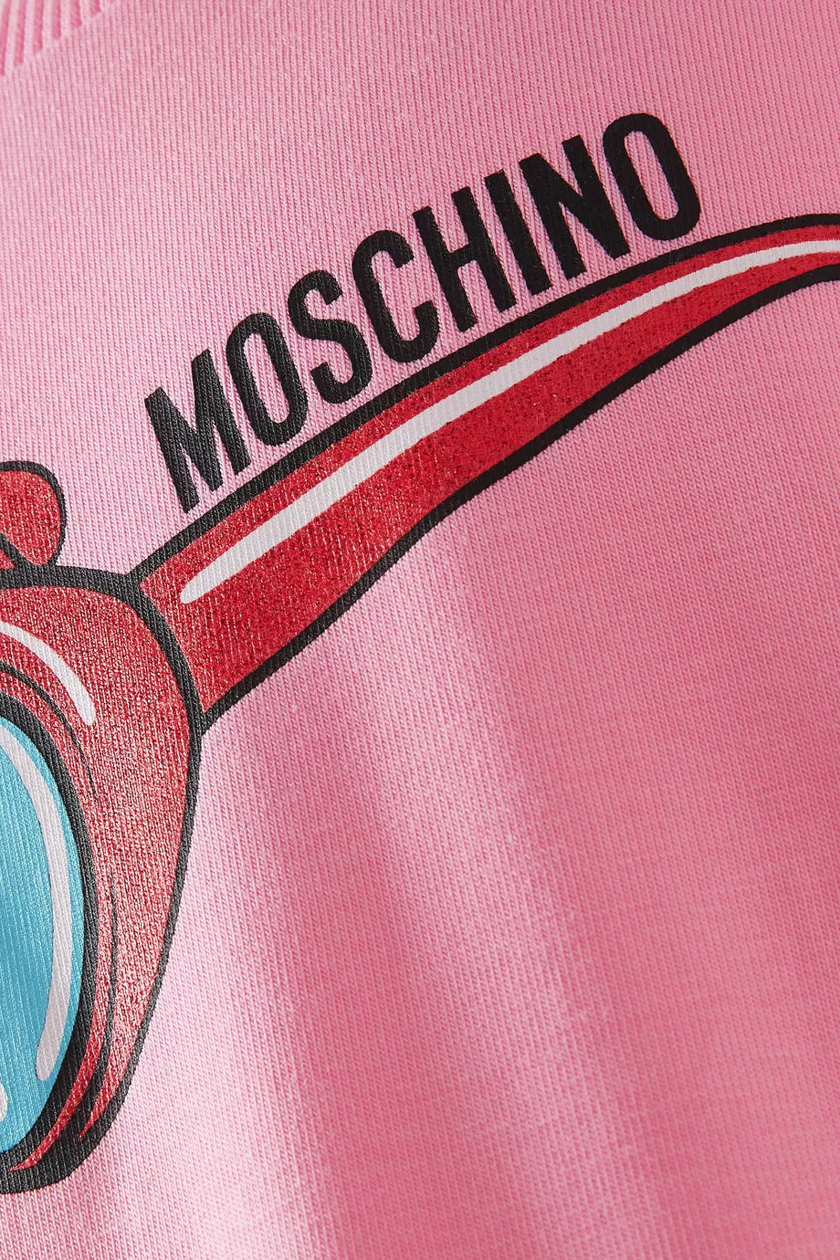 Moschino Pink Teired Sunglasses Graphic Dress