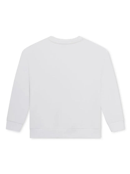 Sonia Rykiel White Logo Sweatshirt