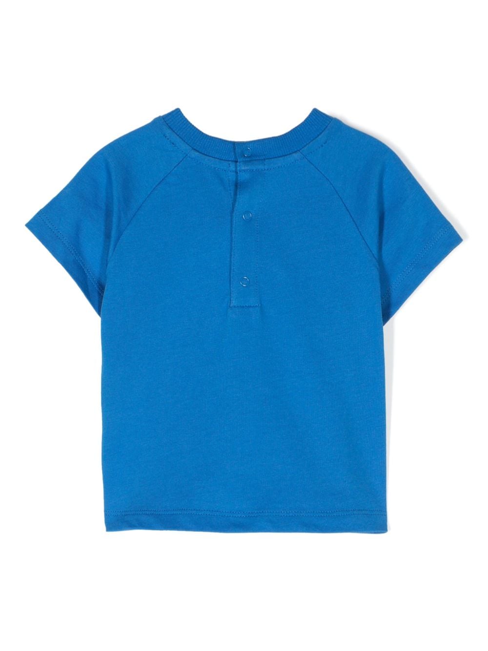 Moschino Royal Blue Bear Logo Tee Shirt