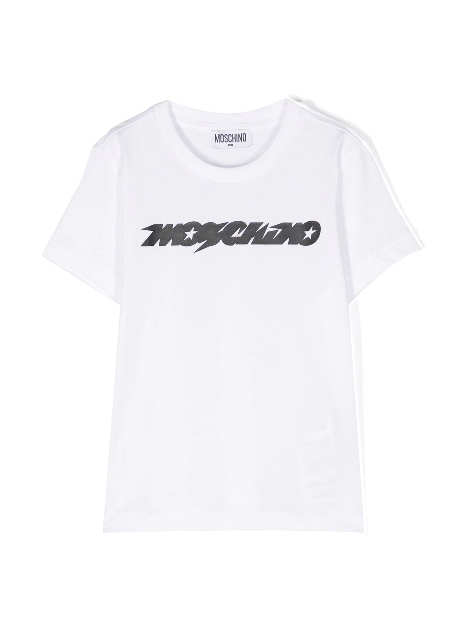 Moschino Sand Star Logo Tee Shirt