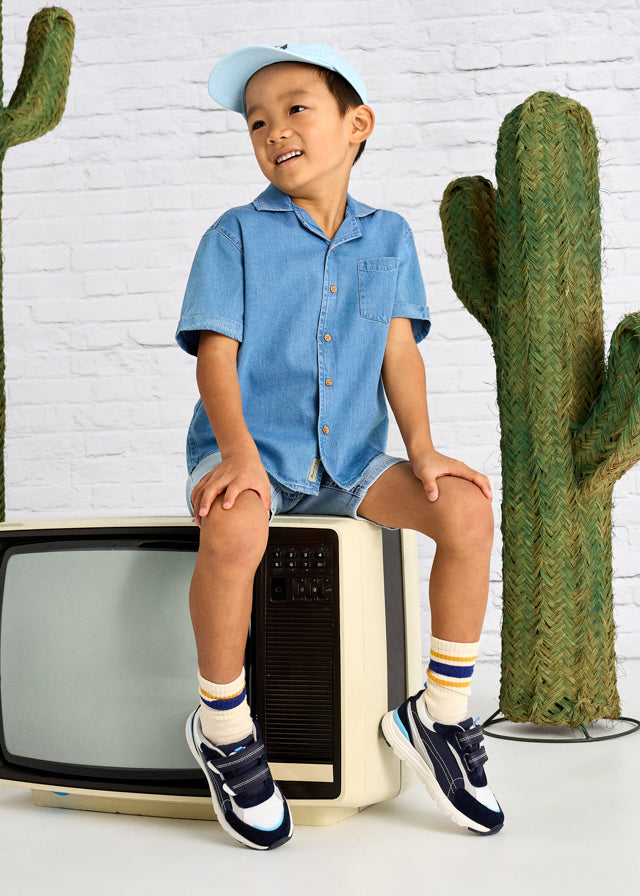 Mayoral Medium Denim T-Shirt - 3116