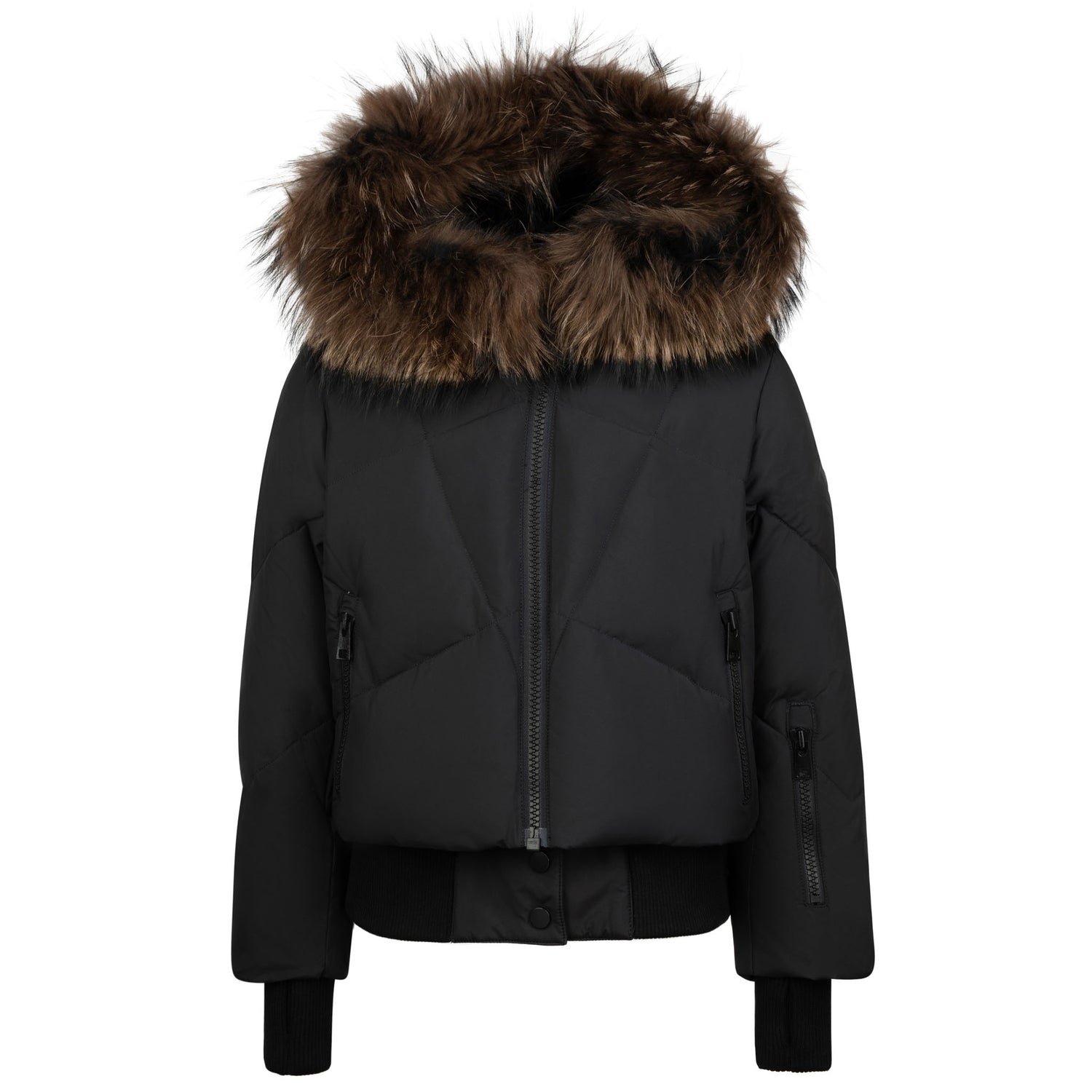 Pramie Teen Overlay Jacket Black
