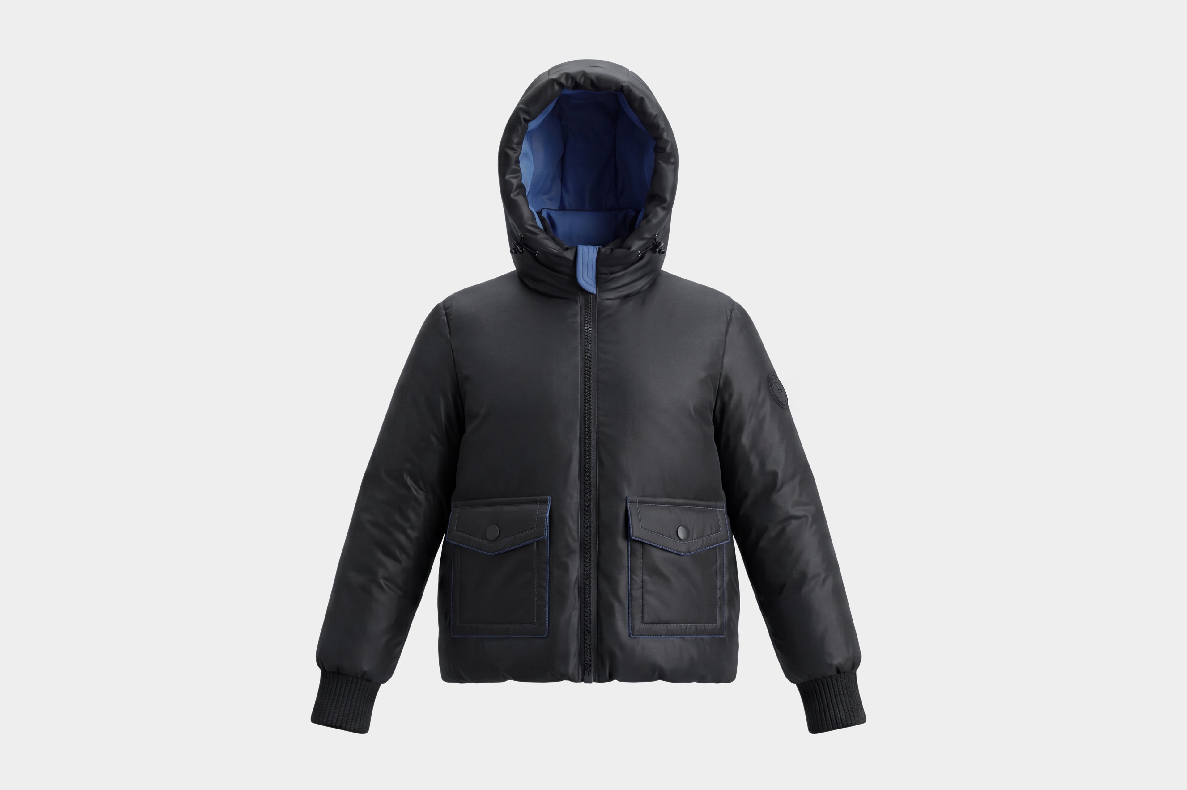 Pramie Blue Contrast Jacket