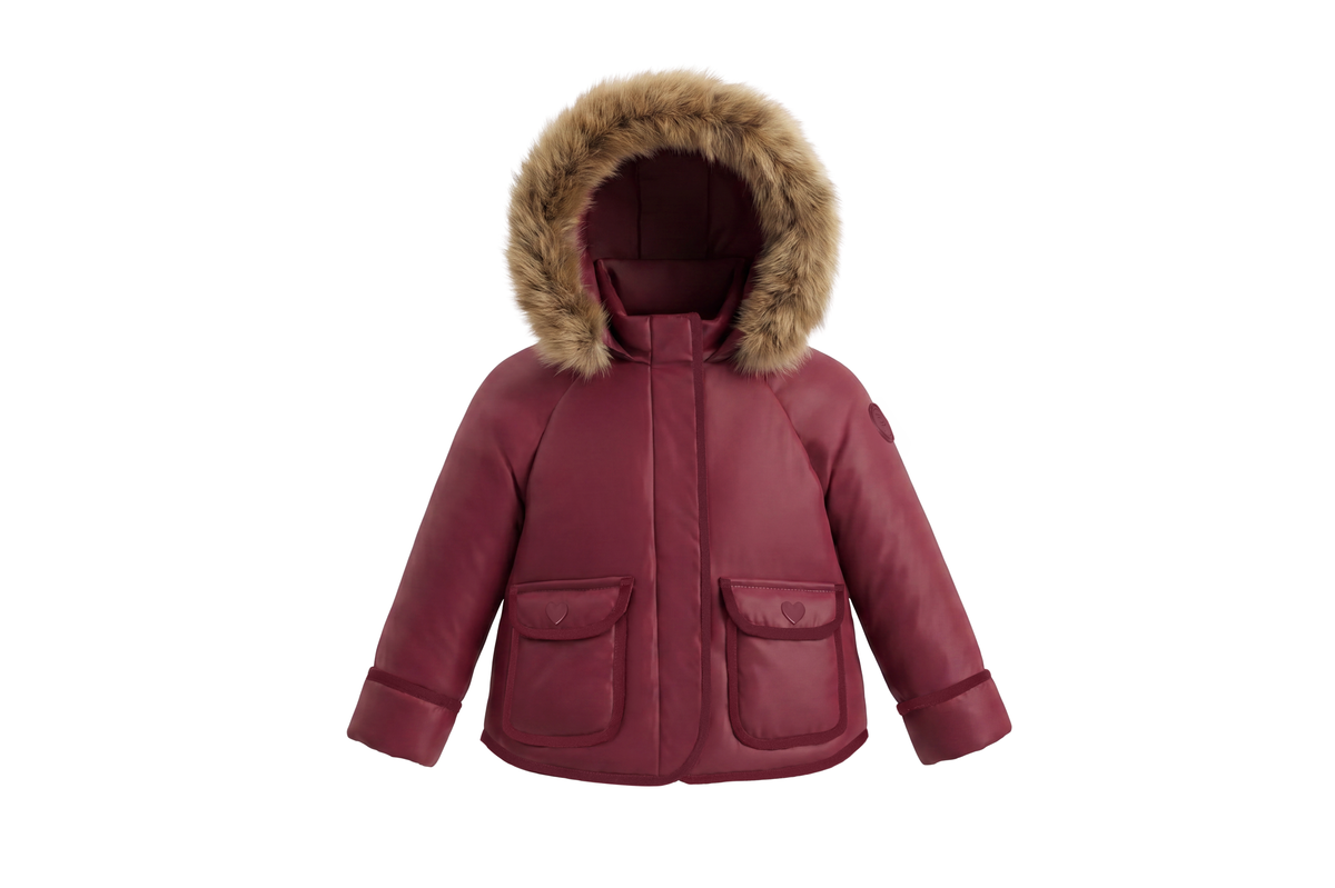 Pramie Girls Corduroy Jacket Red