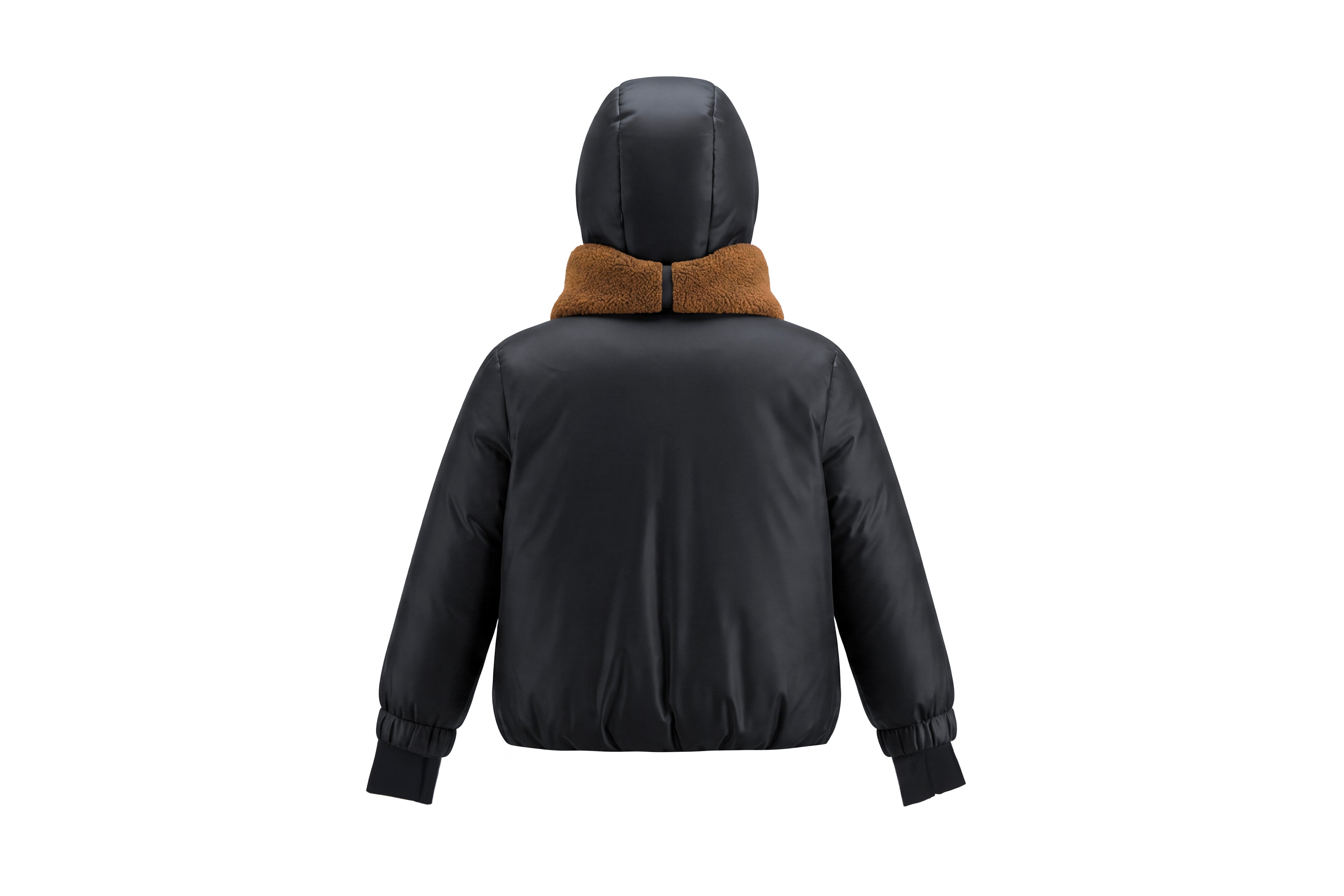 Pramie Girls Tan/Black Shawl Jacket