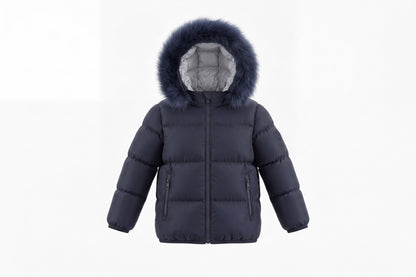 Pramie Boys Contrast Navy/Grey