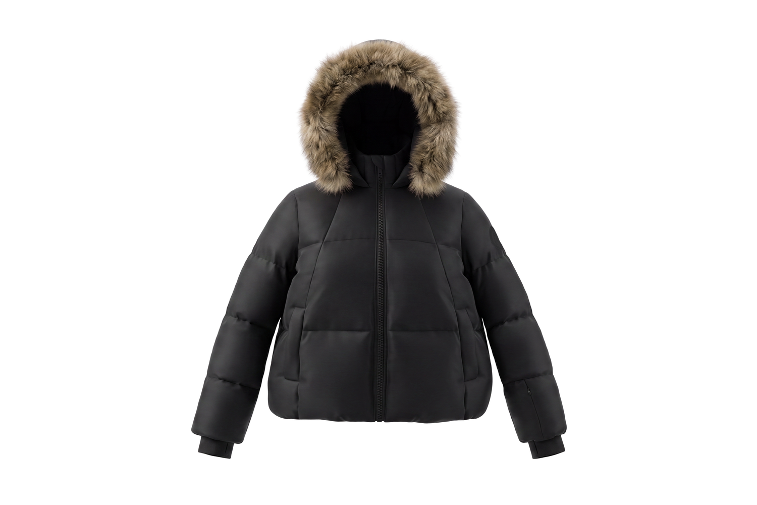 Pramie Fluted Neck Bomber Jacket