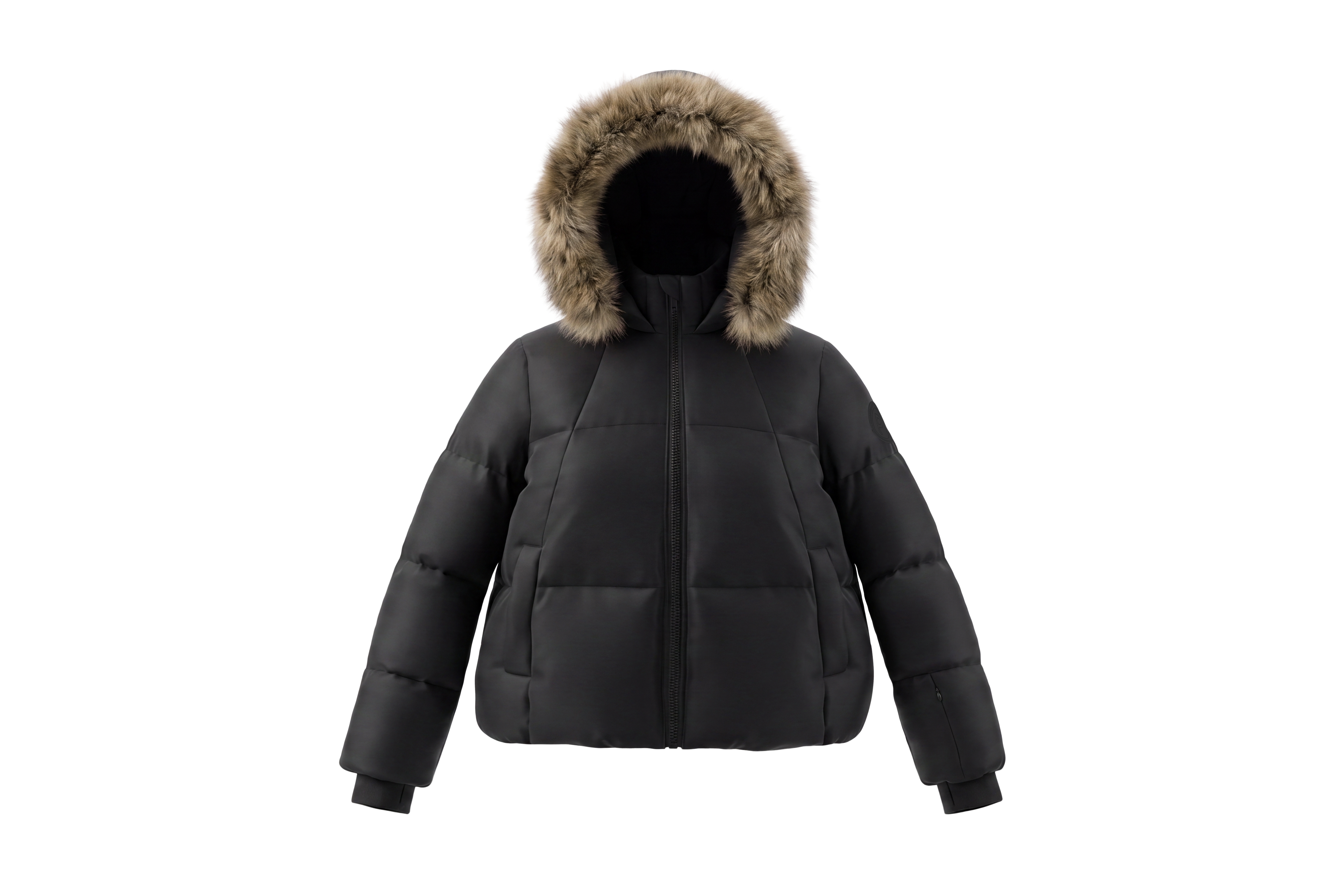 Pramie Fluted Neck Bomber Jacket
