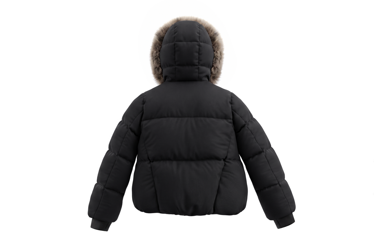 Pramie Fluted Neck Bomber Jacket