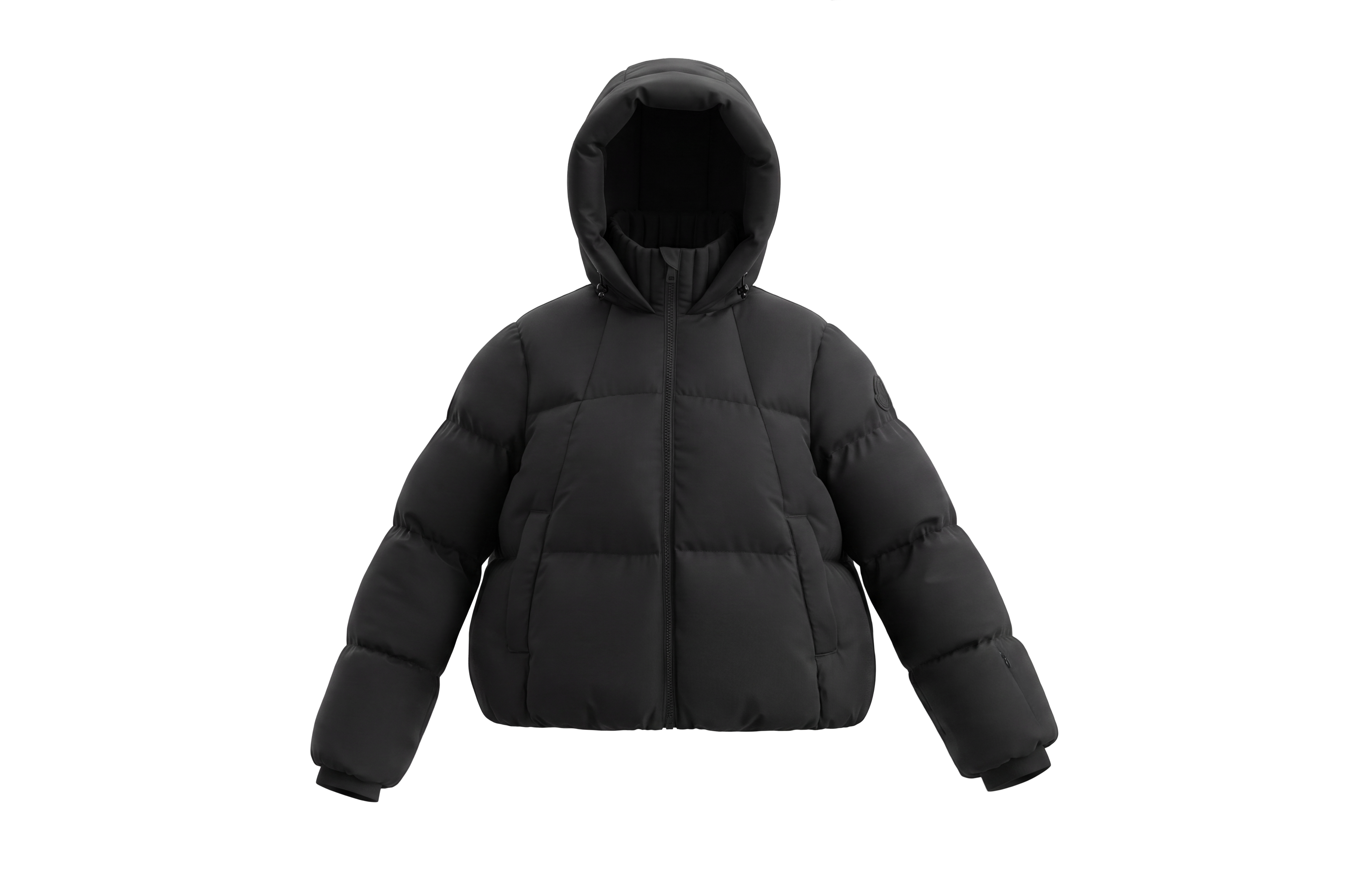 Pramie Fluted Neck Bomber Jacket