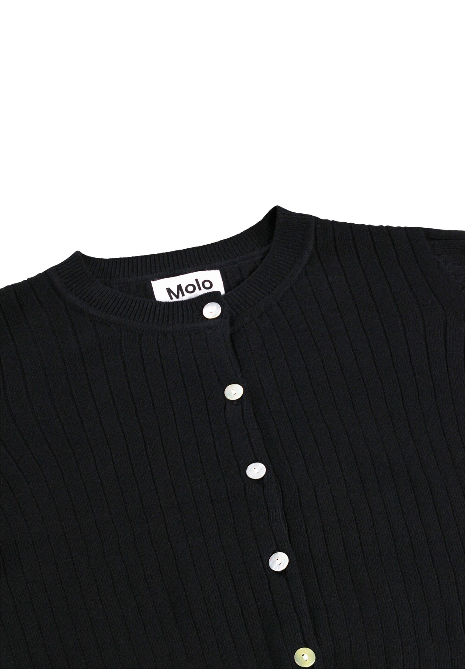 Molo Girls Gloria Black Cardigan