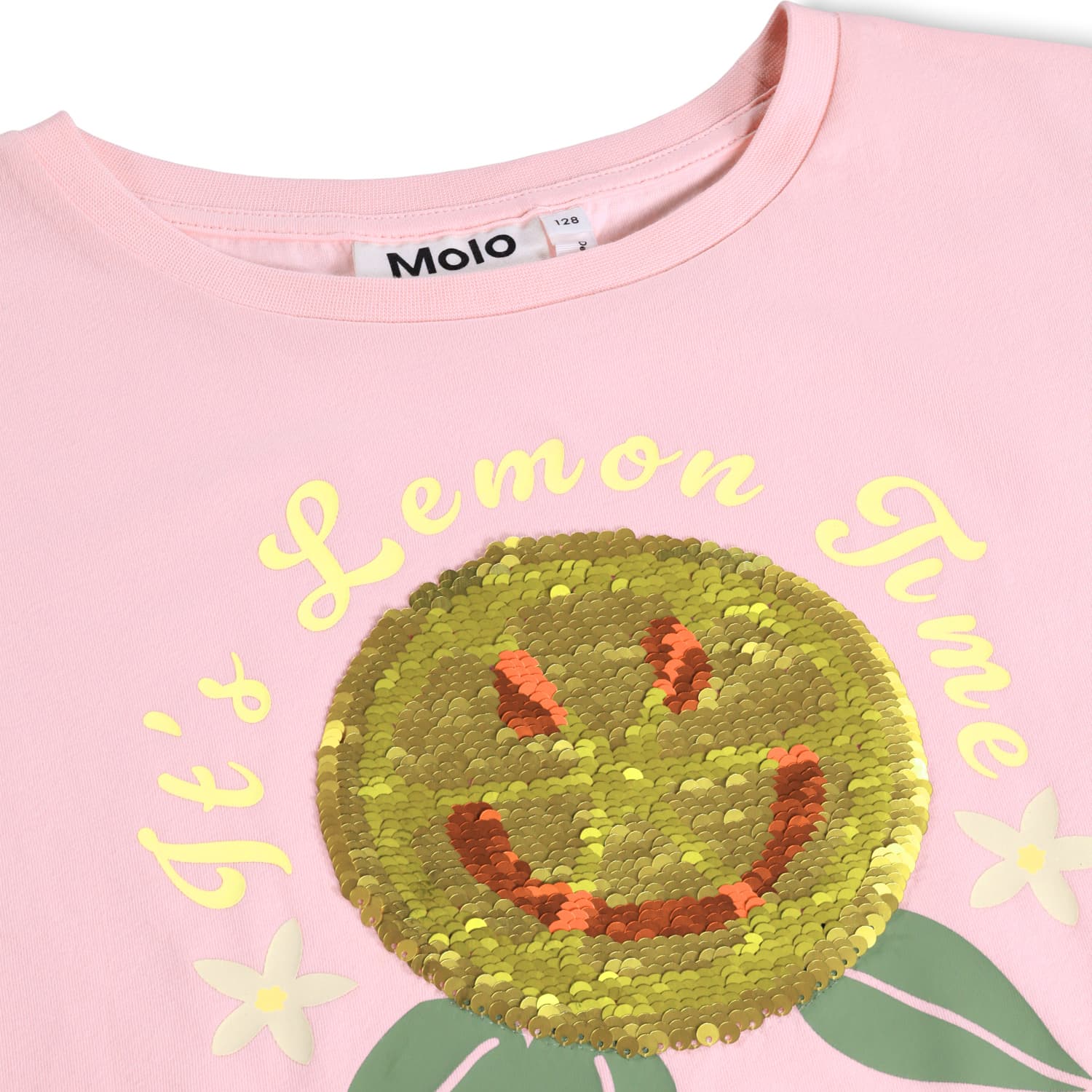 Molo Happy Lemon T-shirt Short Sleeve