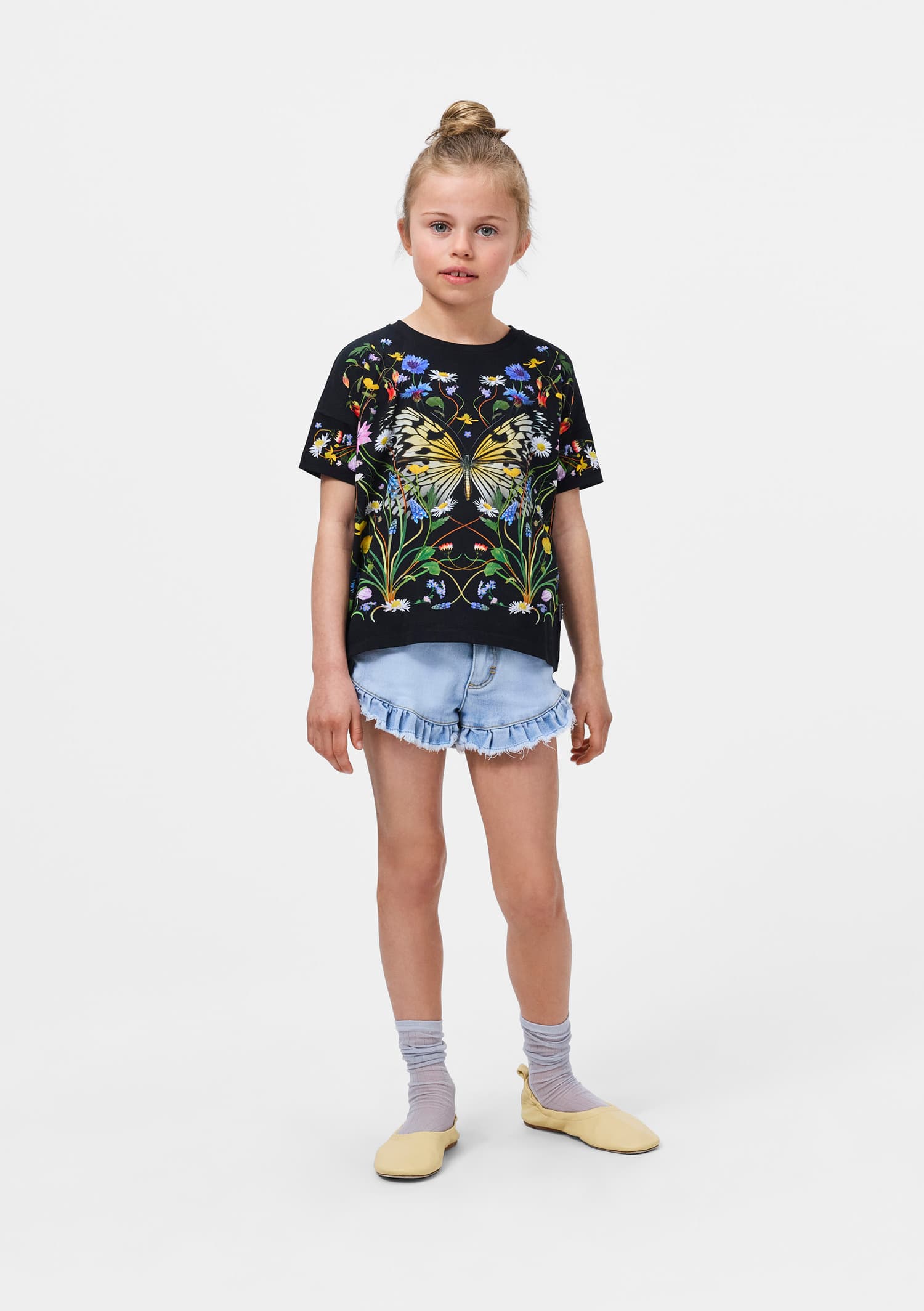 Molo Nouveau Butterfly T-shirt Short Sleeve