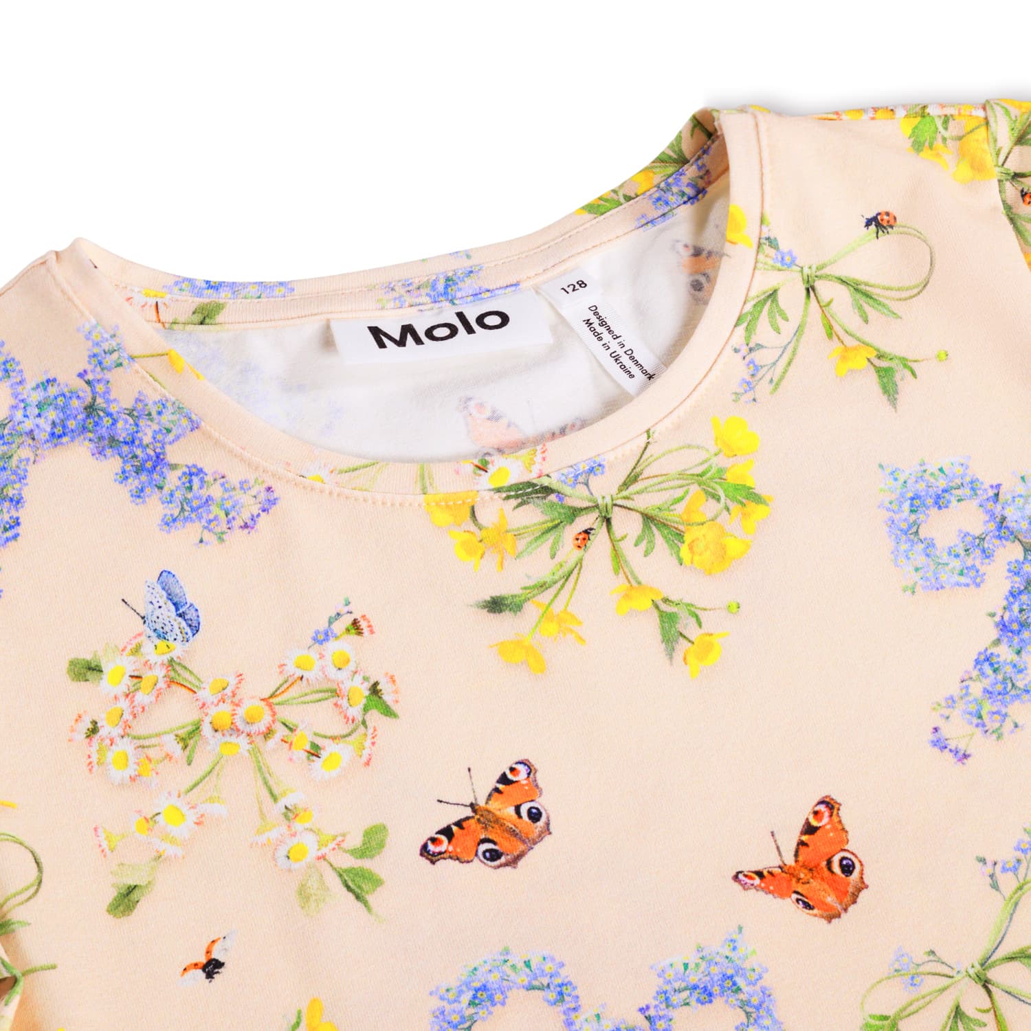 Molo Flower Bows T-shirt Short Sleeve