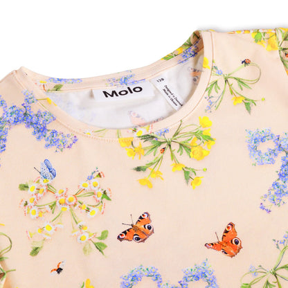 Molo Flower Bows T-shirt Short Sleeve
