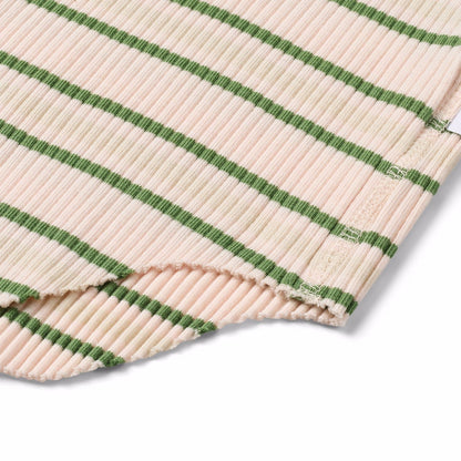 Molo Cloud Green Stripe T-shirt Short Sleeves