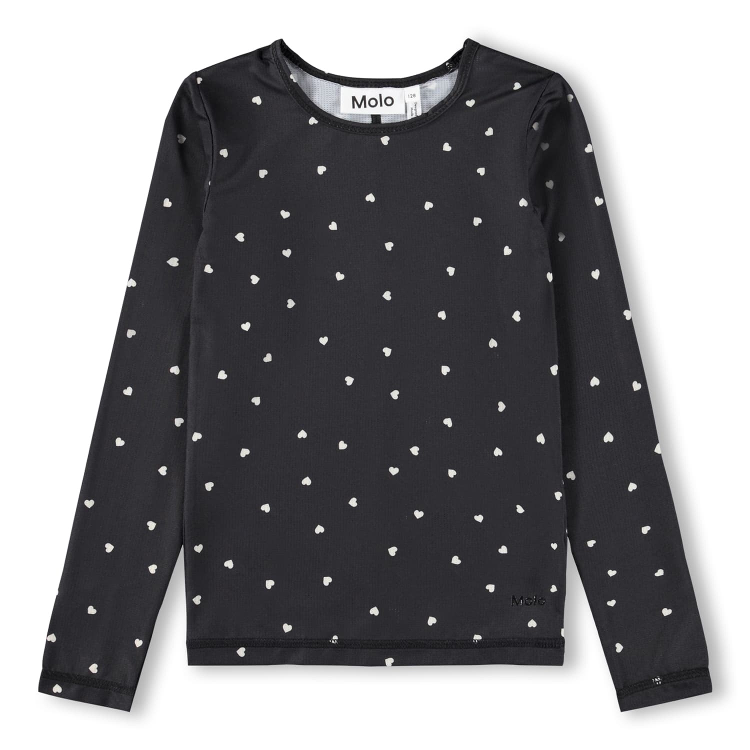 Molo Confetti Black T-shirt Long Sleeve