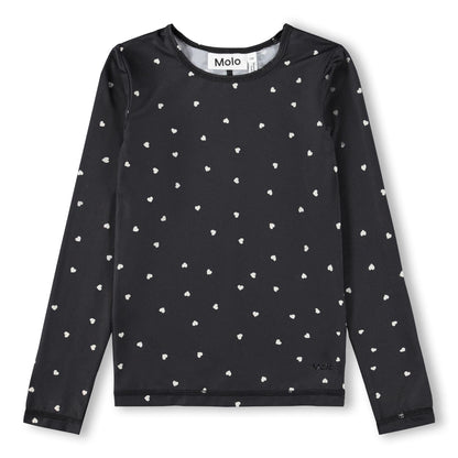 Molo Confetti Black T-shirt Long Sleeve