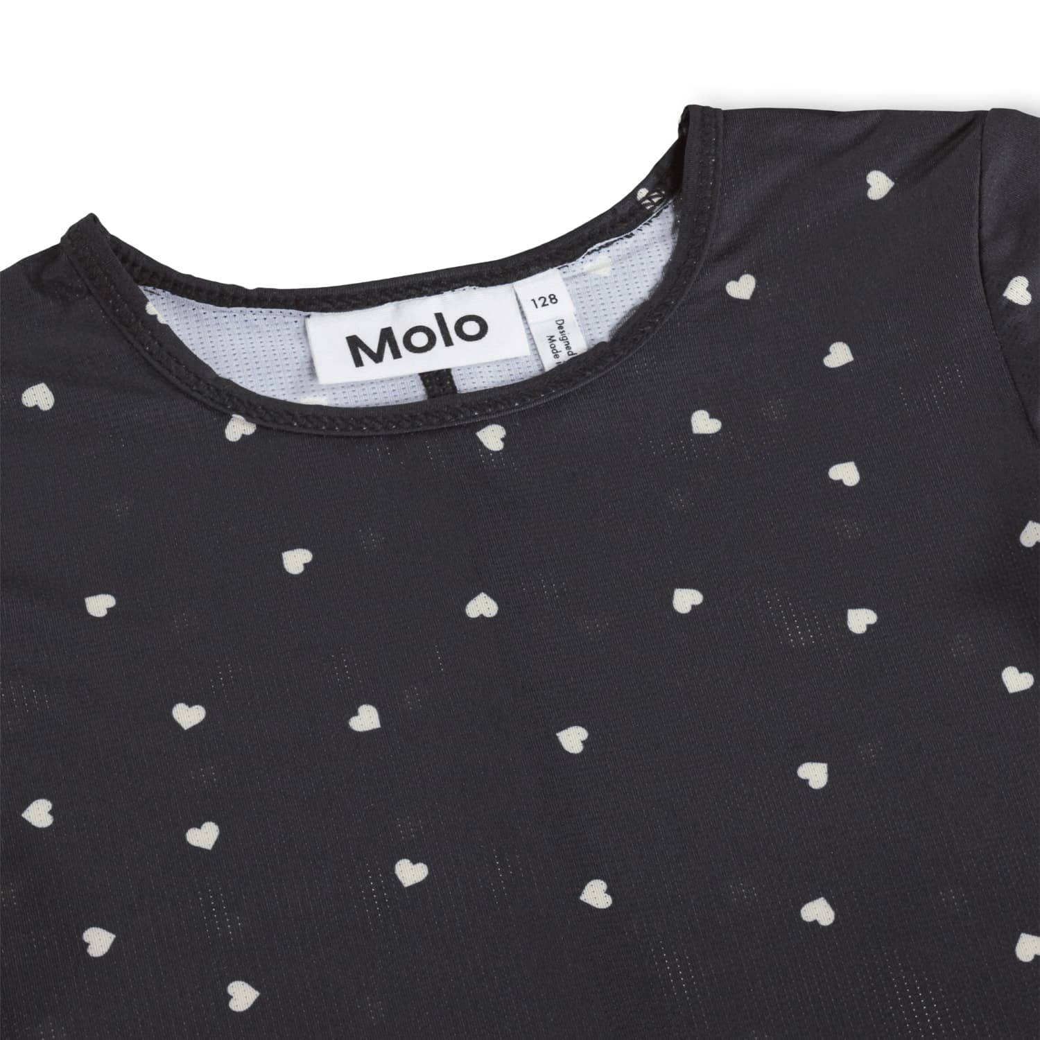 Molo Confetti Black T-shirt Long Sleeve