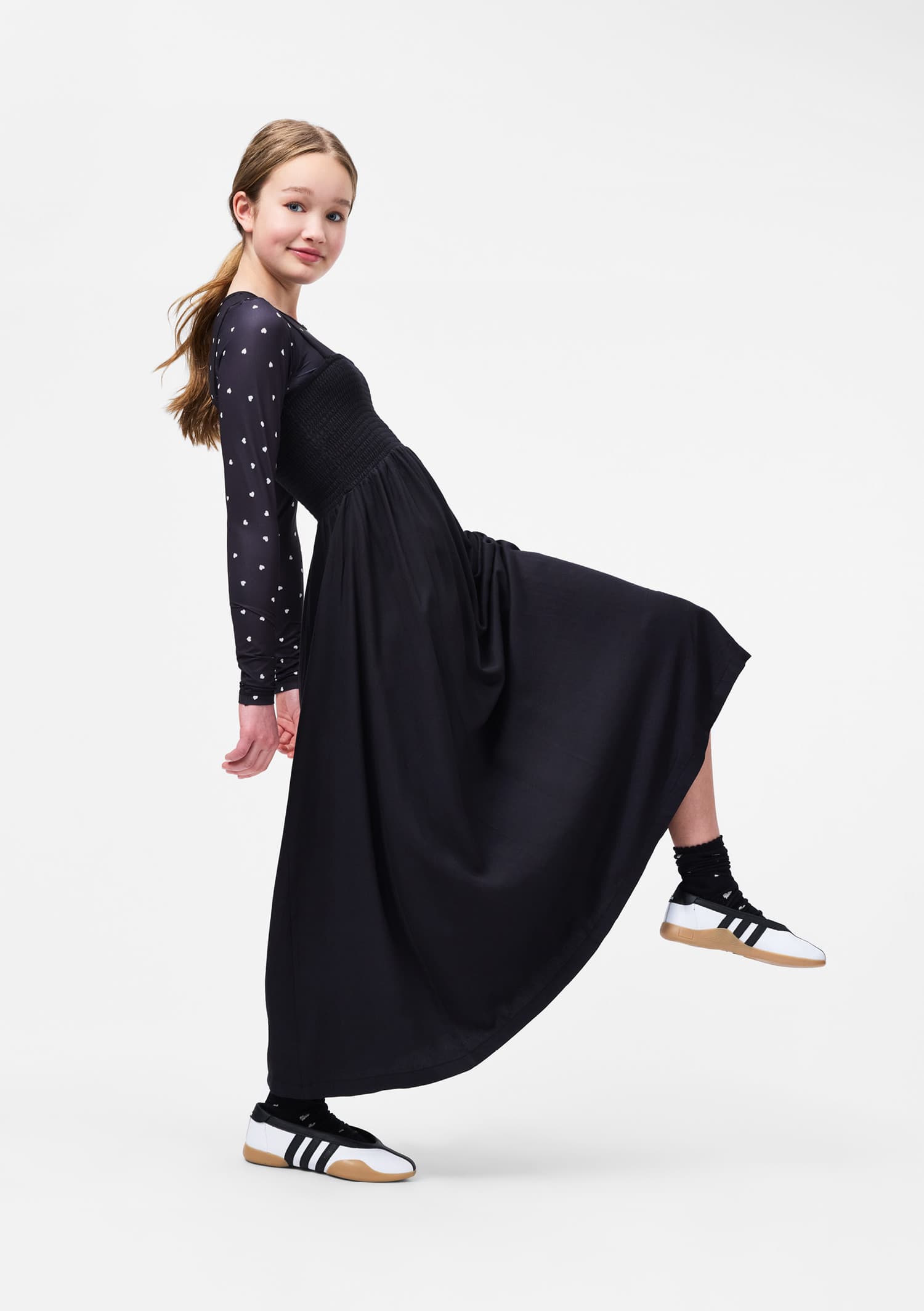 Molo Confetti Black T-shirt Long Sleeve