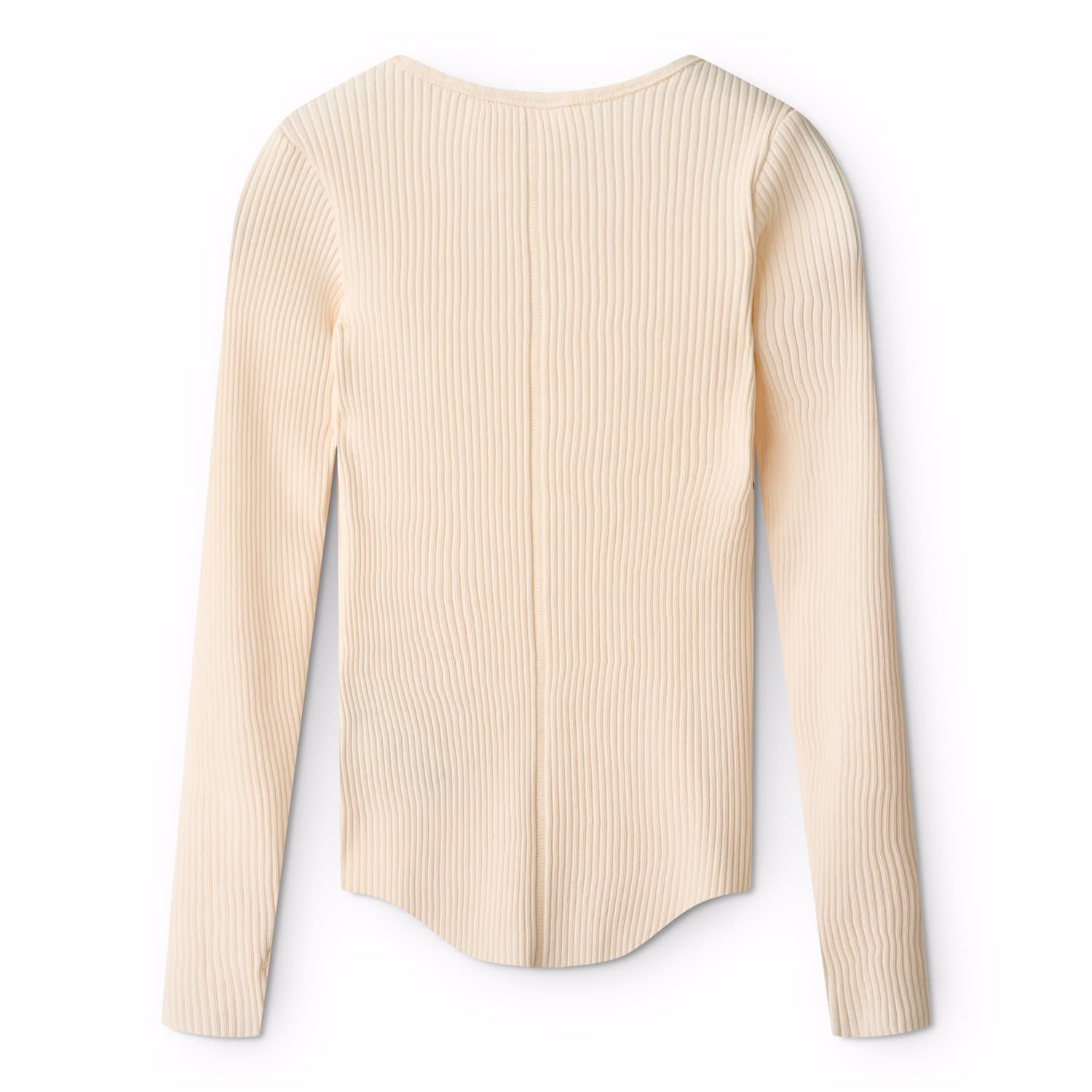 Molo Pearled Ivory T-shirt Long Sleeve